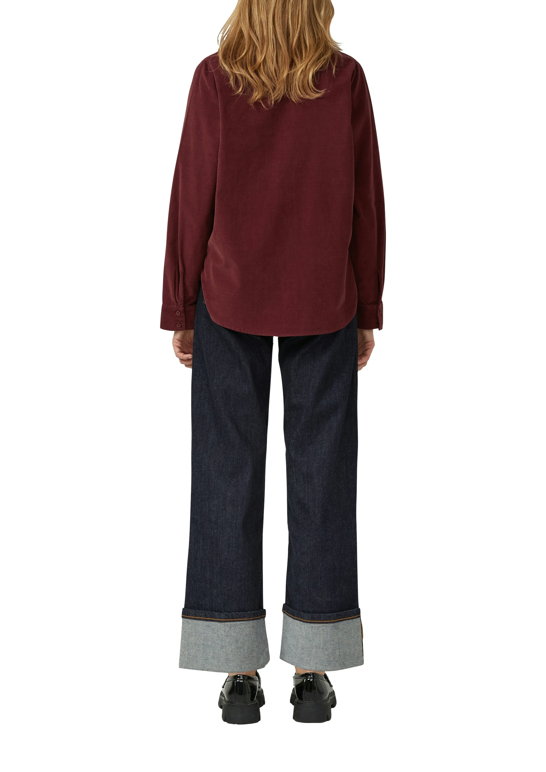 s.Oliver Hemdbluse aus Feincord, Relaxed Fit