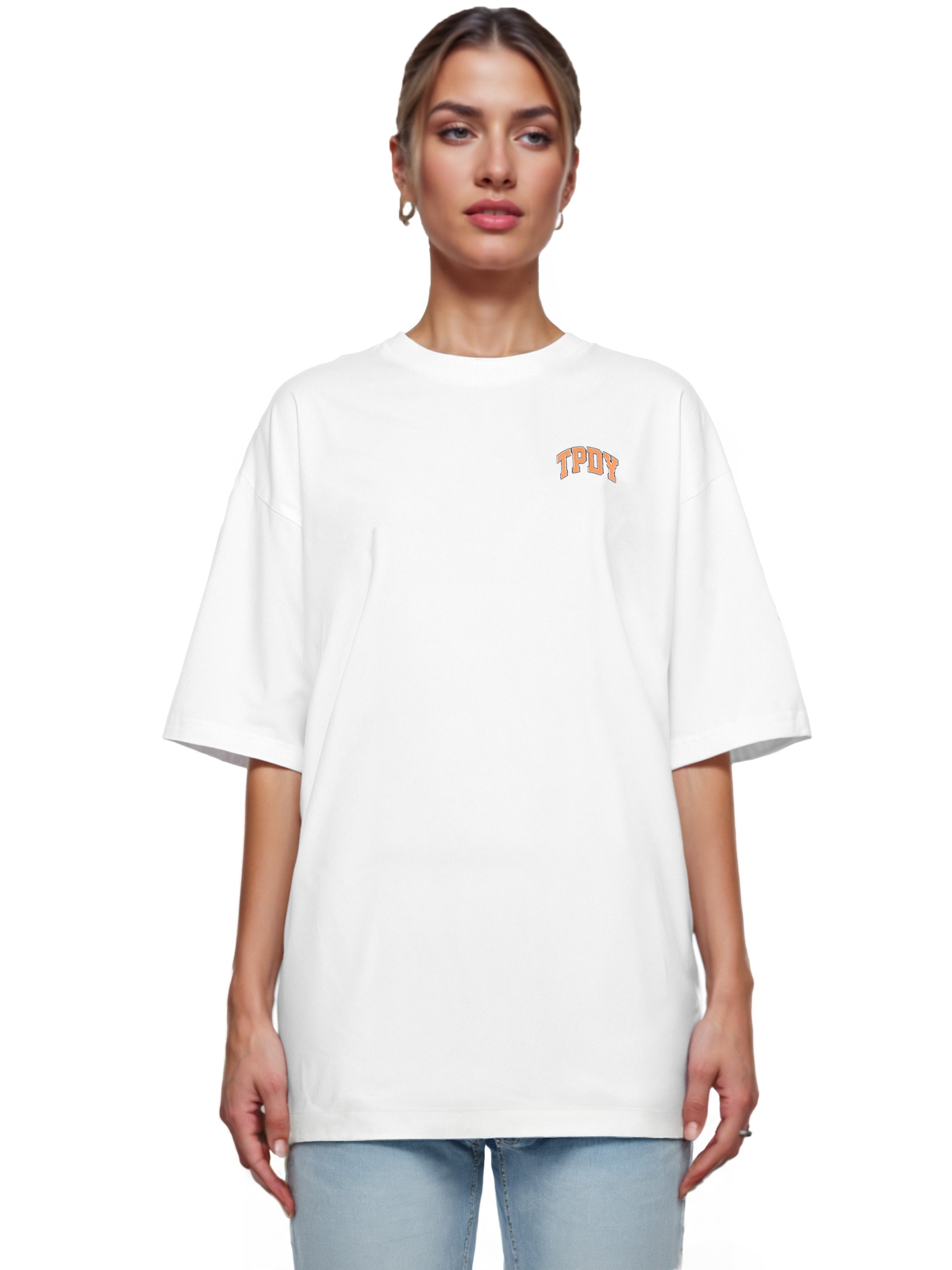 trueprodigy Oversize-Shirt »Arin F Logo Print Oversized Rundhals«