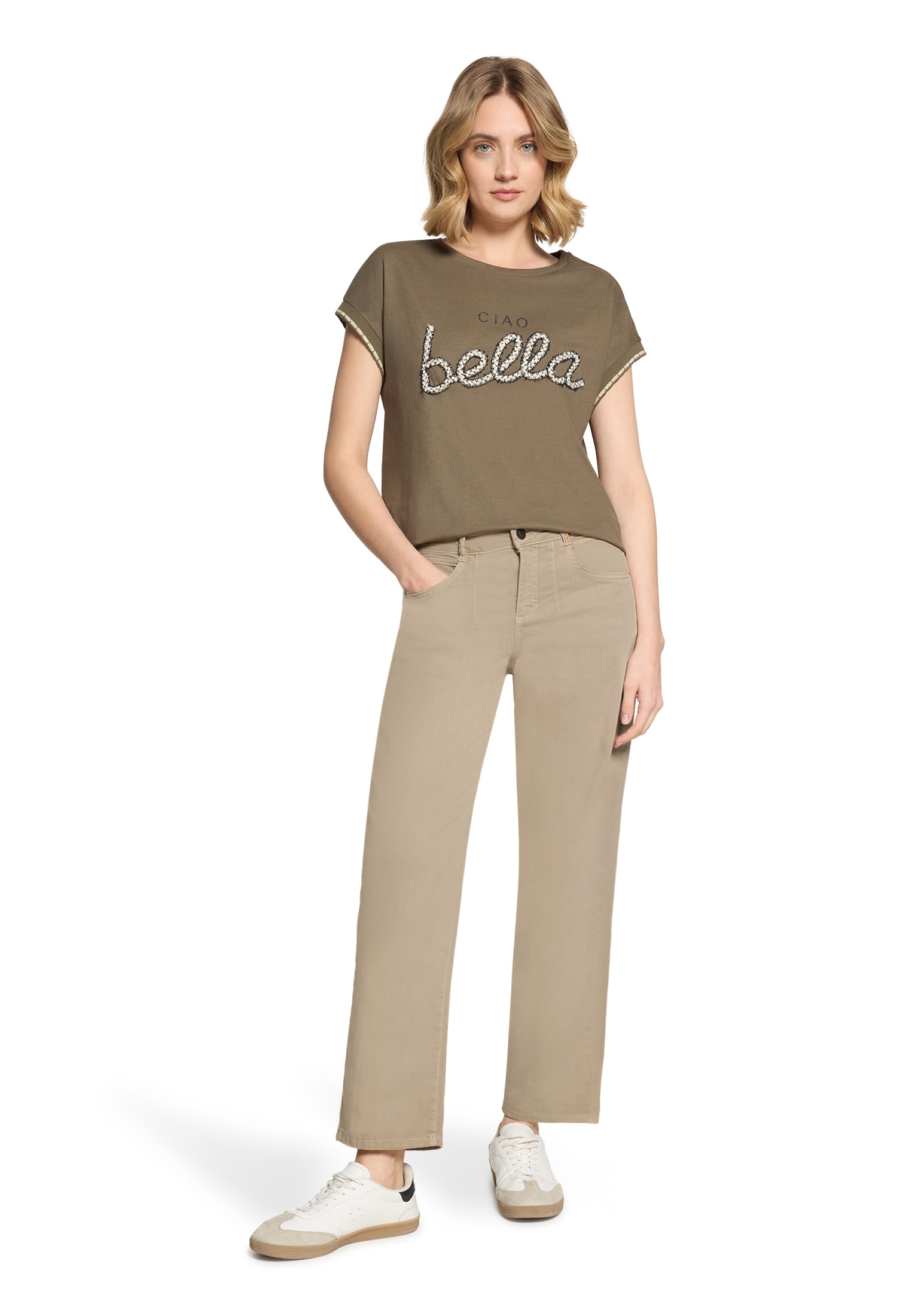 Cartoon Webhose »Used Look-Jeans mit Waschung«