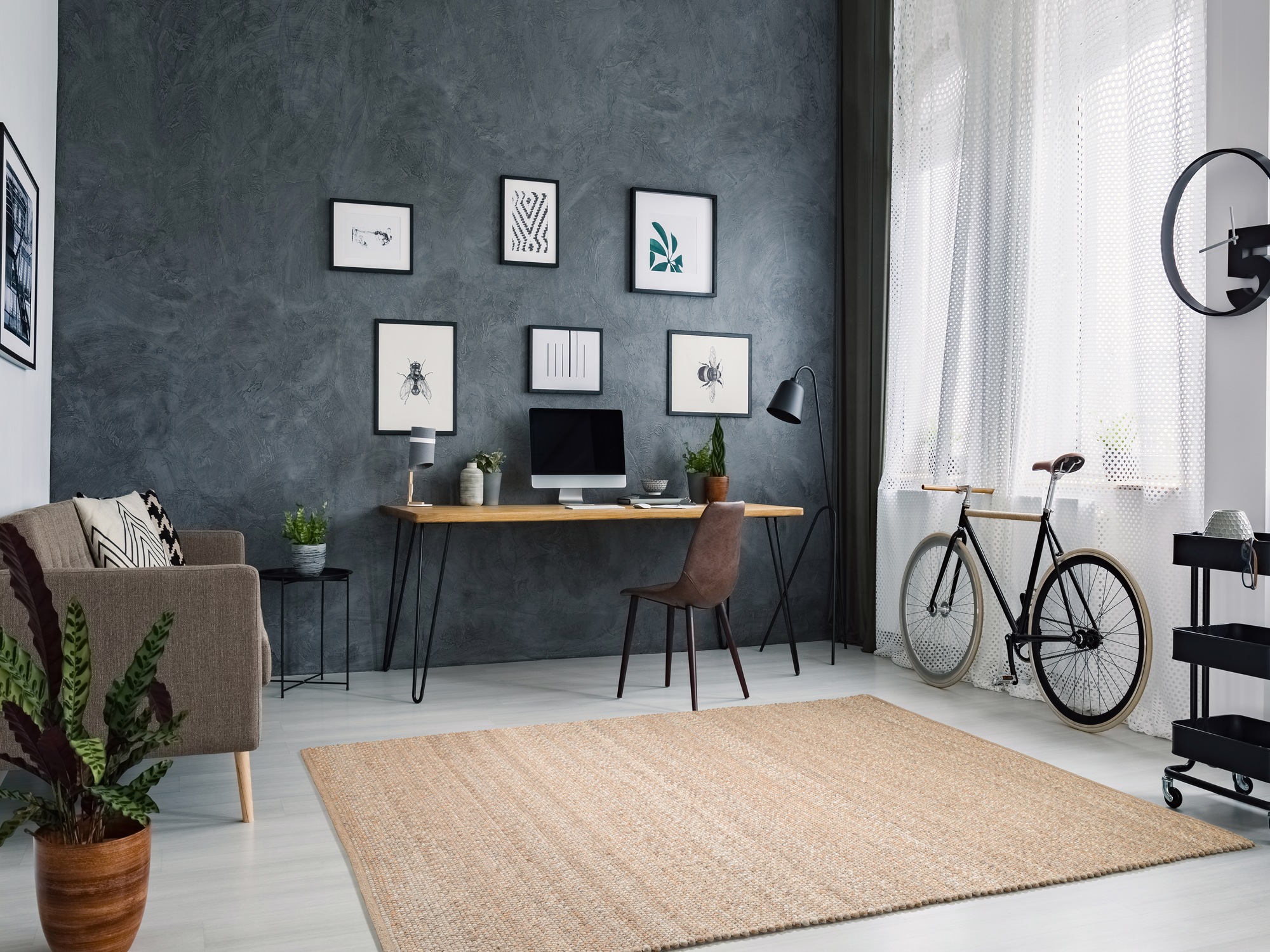 OCI DIE TEPPICHMARKE Teppich »FAVORIT«, rechteckig, 12 mm Höhe, Handweb-Teppich aus Indien, handgewebt, hochwertig verarbeitet