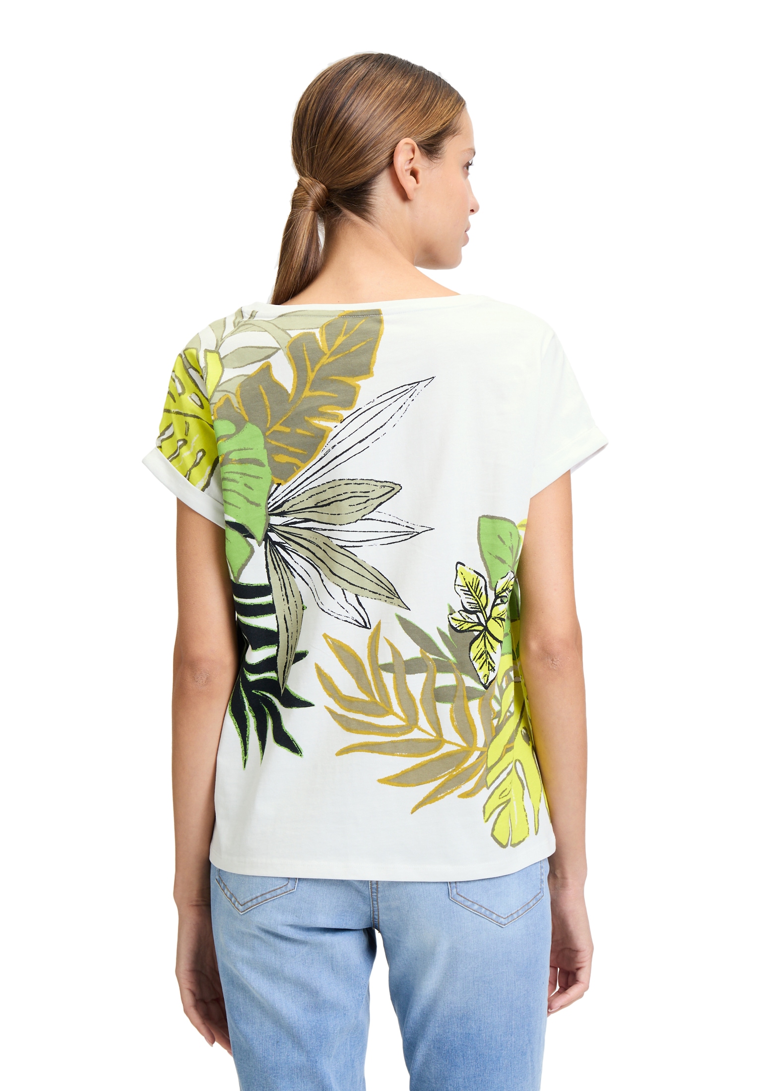 Betty Barclay Kurzarmshirt »Halbarm-Shirt mit Ärmelaufschlag«