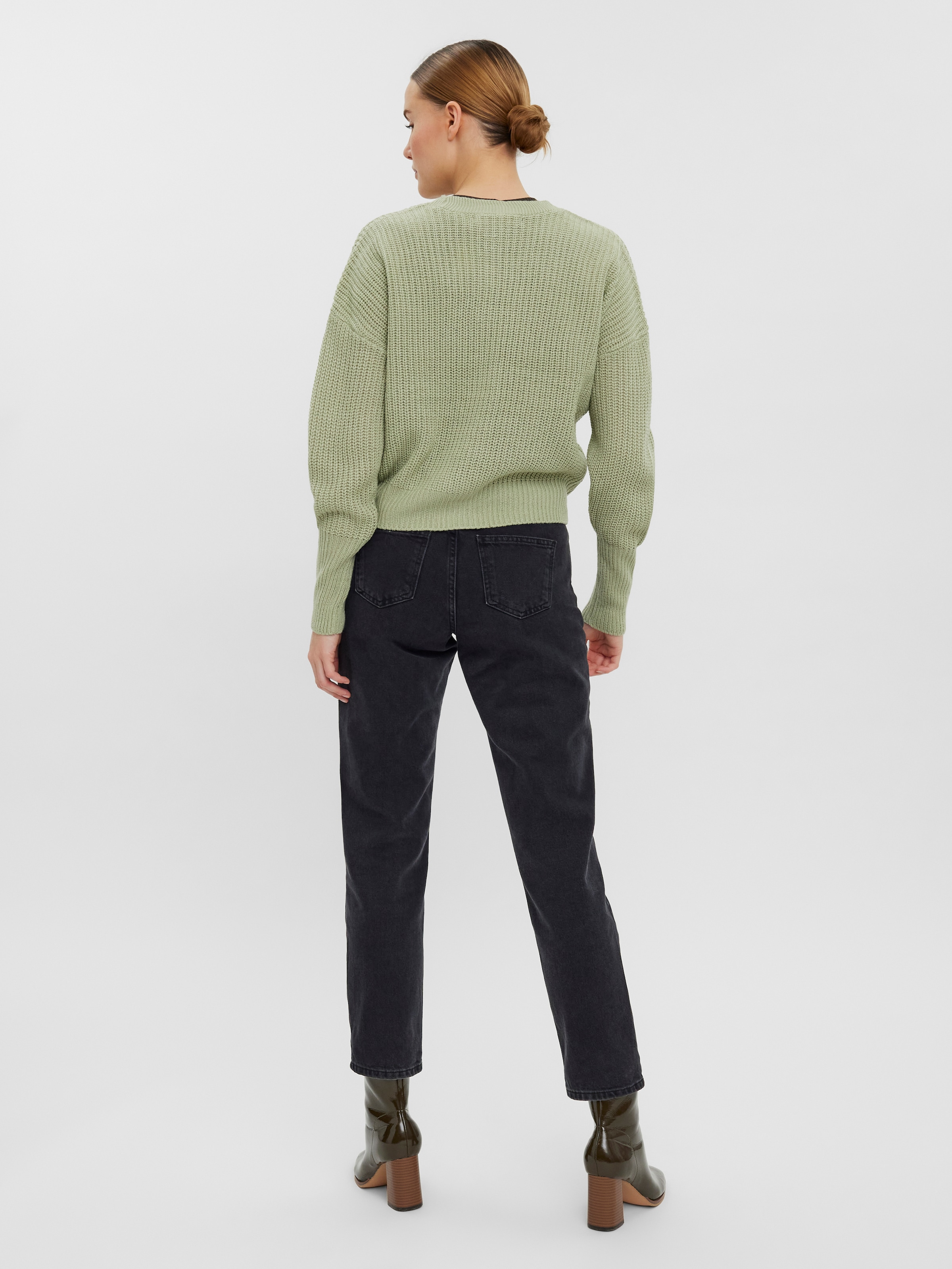 Vero Moda Strickjacke »VMLEA LS V-NECK CUFF CARDIGAN«