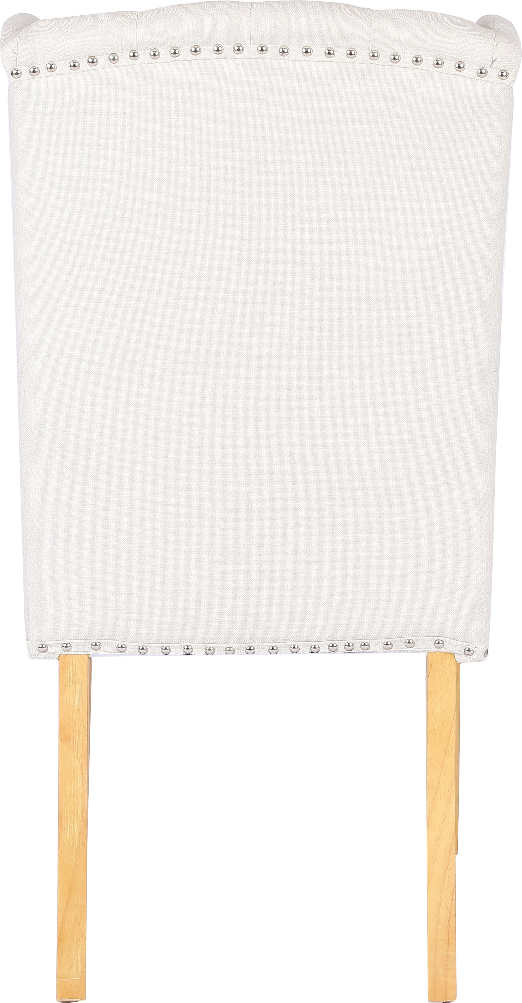 Home affaire Esszimmerstuhl »Liao, TOPSELLER!, 2er-Set«, pflegeleichter Webstoff Bezug, Knopfheftung, Sitzhöhe ca. 50 cm