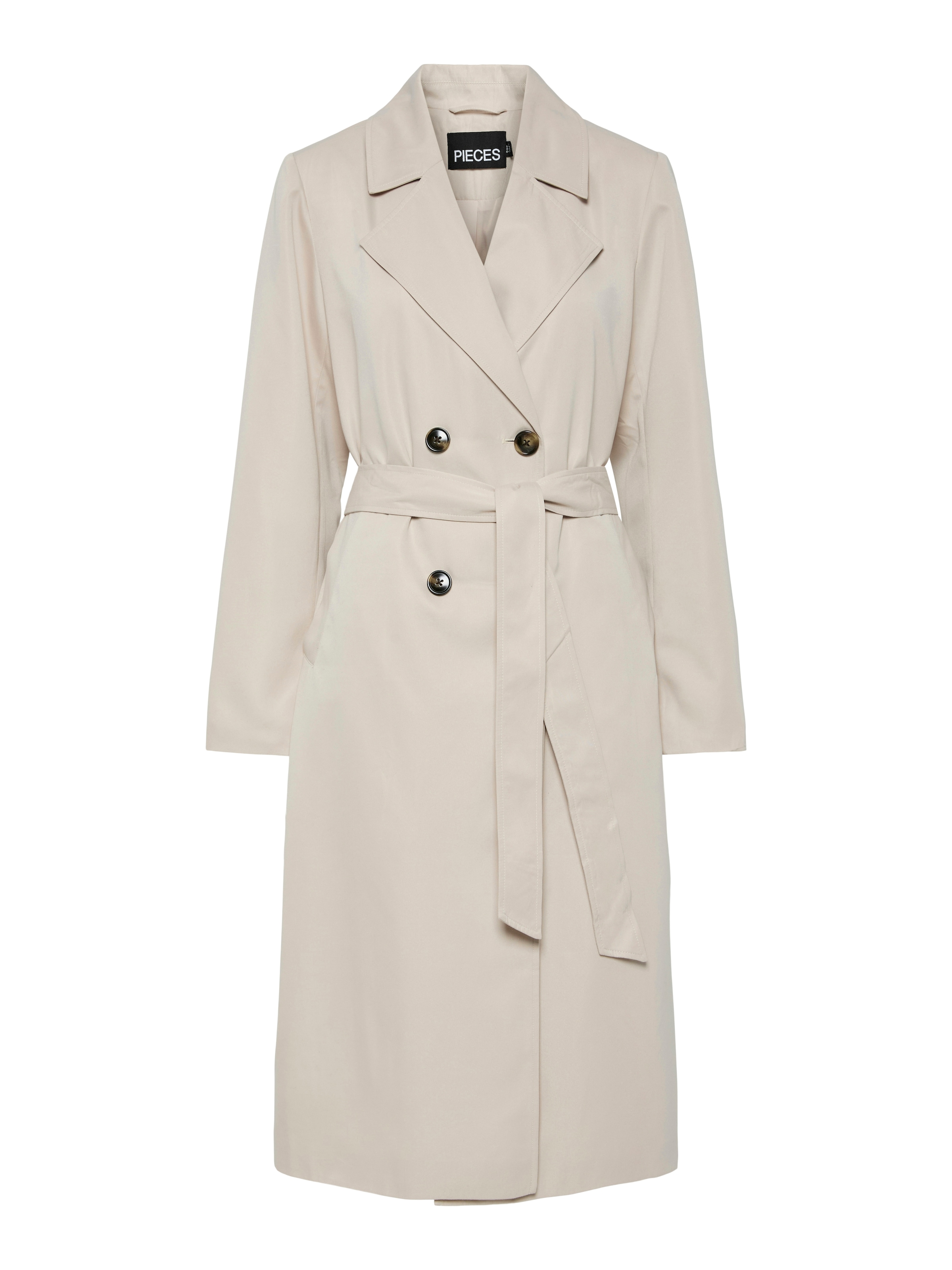 pieces Trenchcoat »PCSCARLETT LS TRENCHCOAT NOOS«