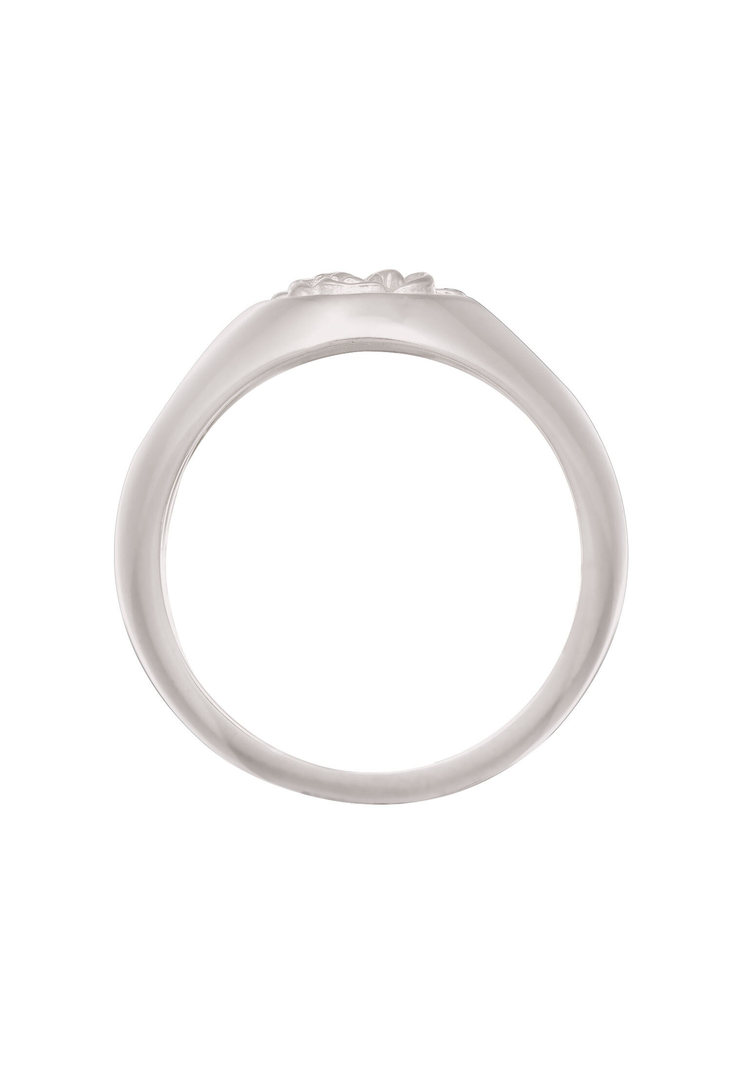 Kuzzoi Siegelring »Ring Siegelring Rose Flower 925 Sterling Silber«