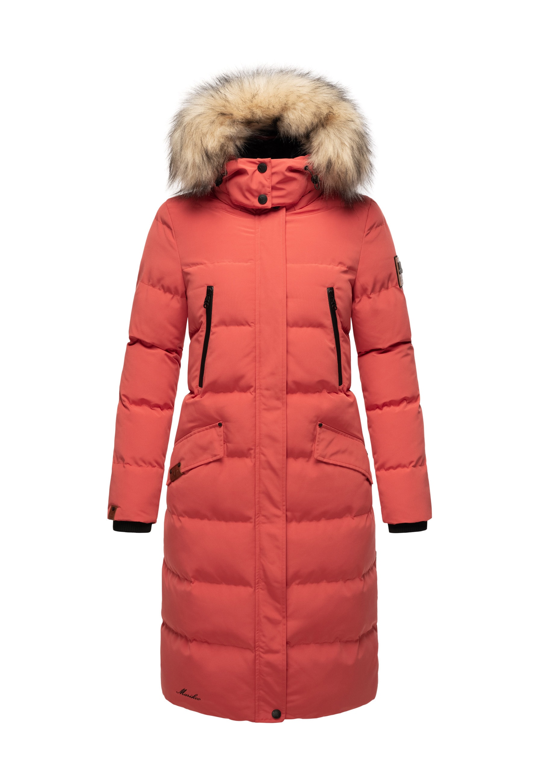 Marikoo Winterjacke »Marikoo Schneesternchen Damen Winter Steppjacke B890«