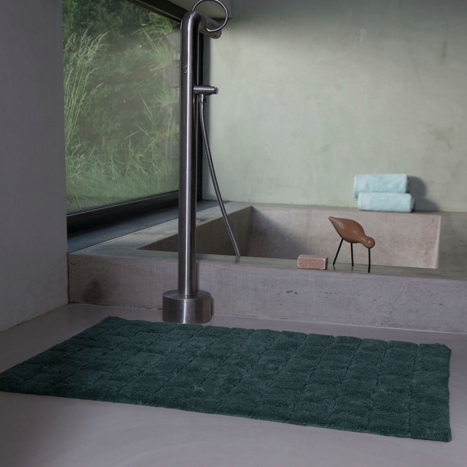 Seahorse Badematte »»Metro«  Hotelmatte« Höhe 25 mm beidseitig nutzbar | schnell trocknend waschbar, 100% superweiche Frotteebaumwolle