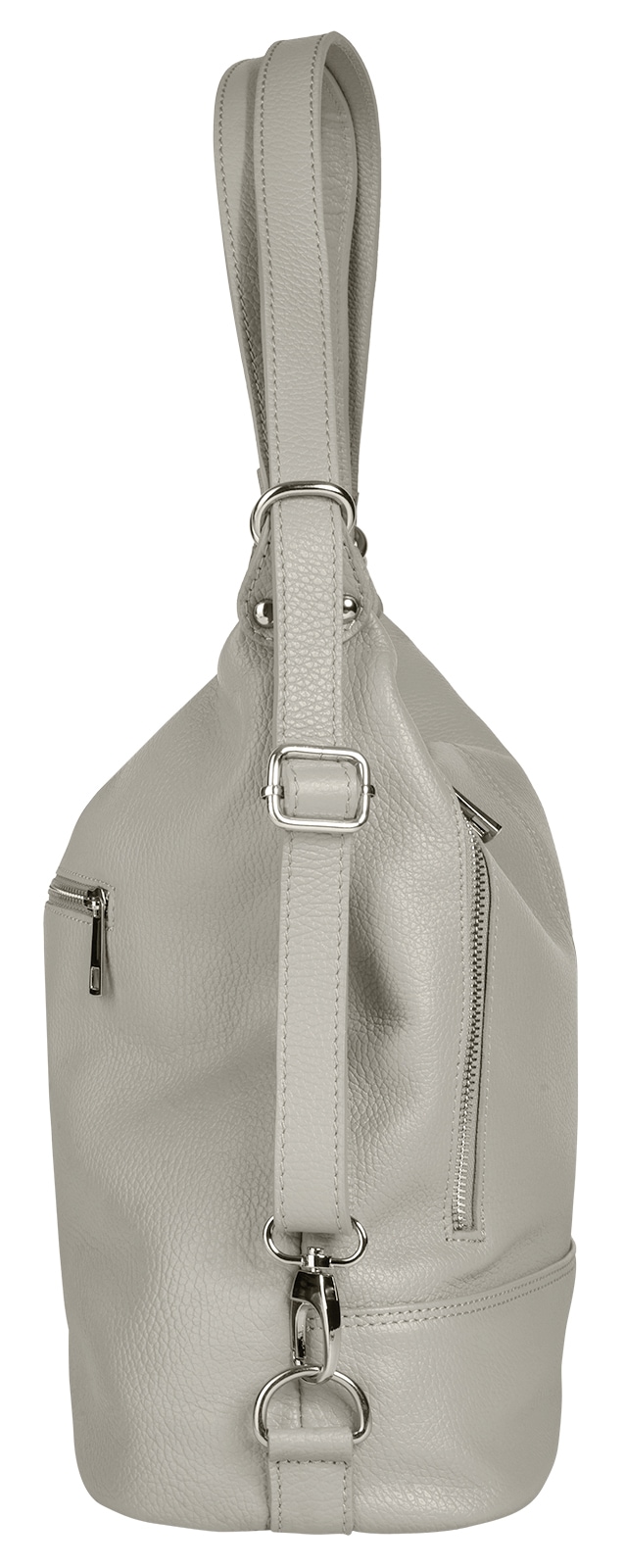 Samantha Look Cityrucksack, echt Leder, Made in Italy