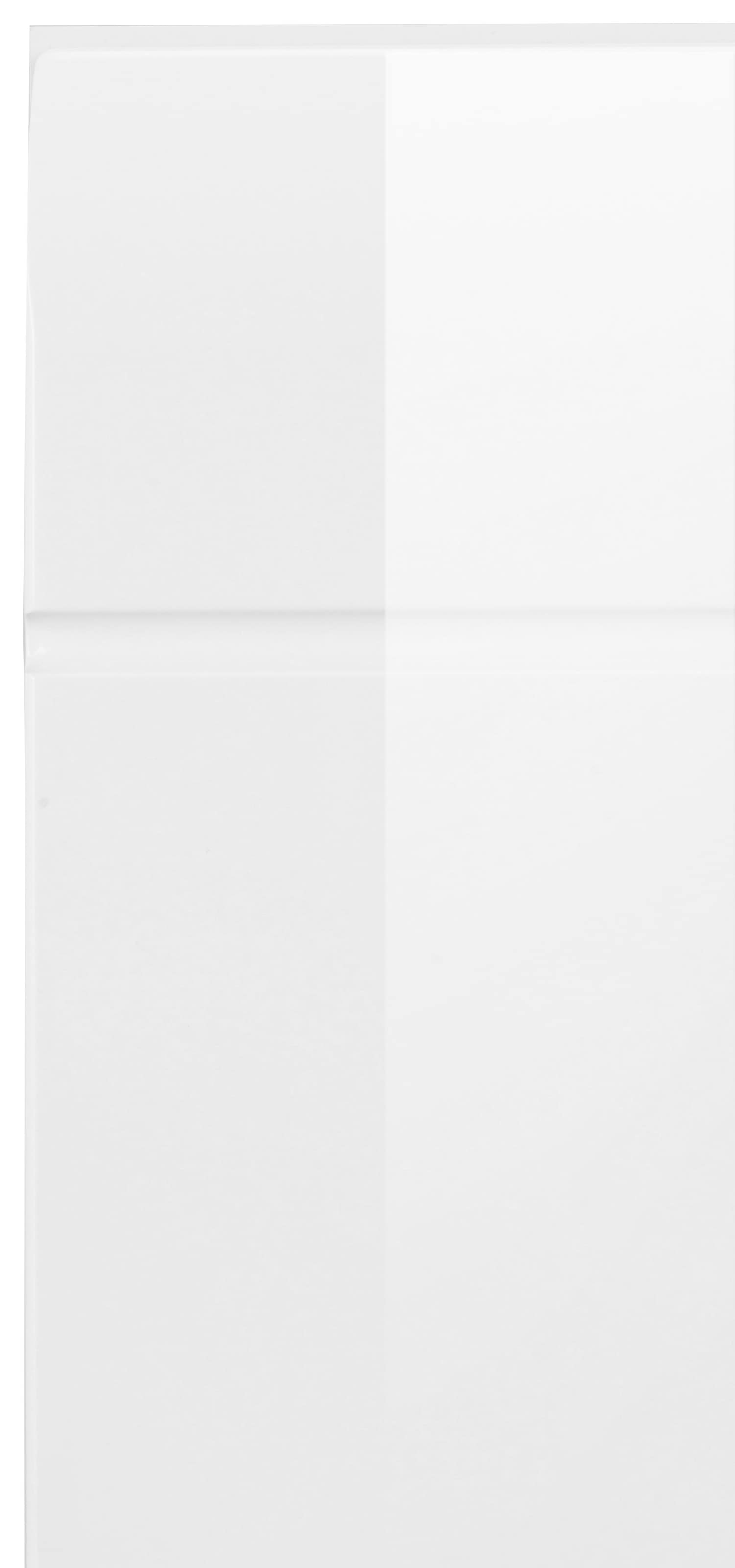 INOSIGN Hängeschrank »Sovana«, Badezimmerschrank mit 2 Fächern in Weiß - Maße (B/T/H) 30/24/77 cm
