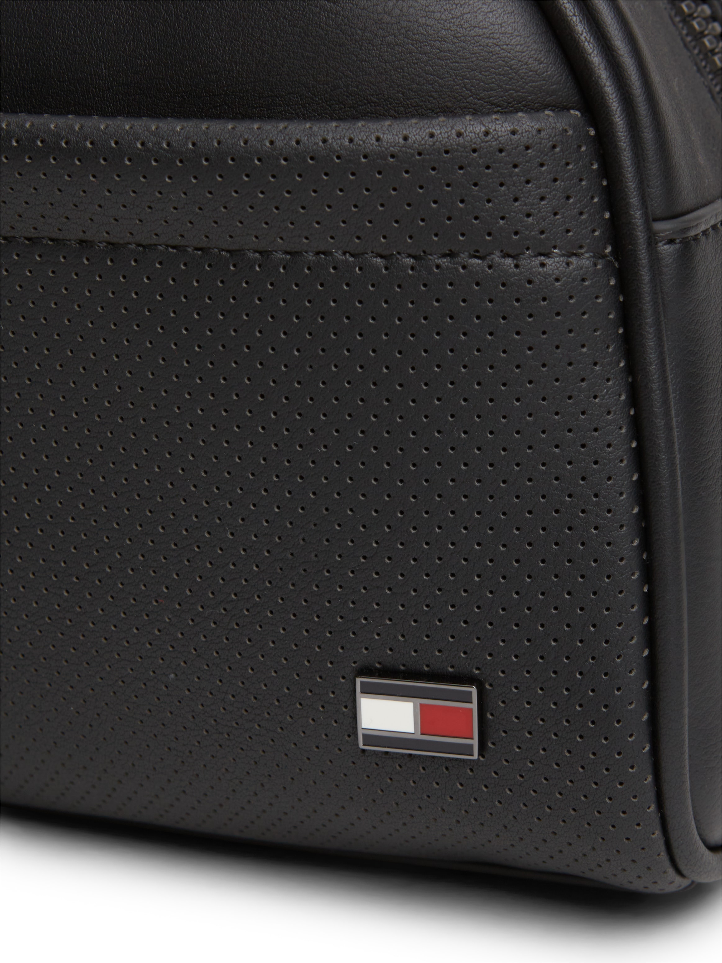 Tommy Hilfiger Kulturbeutel »TH FOUNDATION WASHBAG« Unisex Waschbeutel, Minibag mit Hardcover-Logoflag