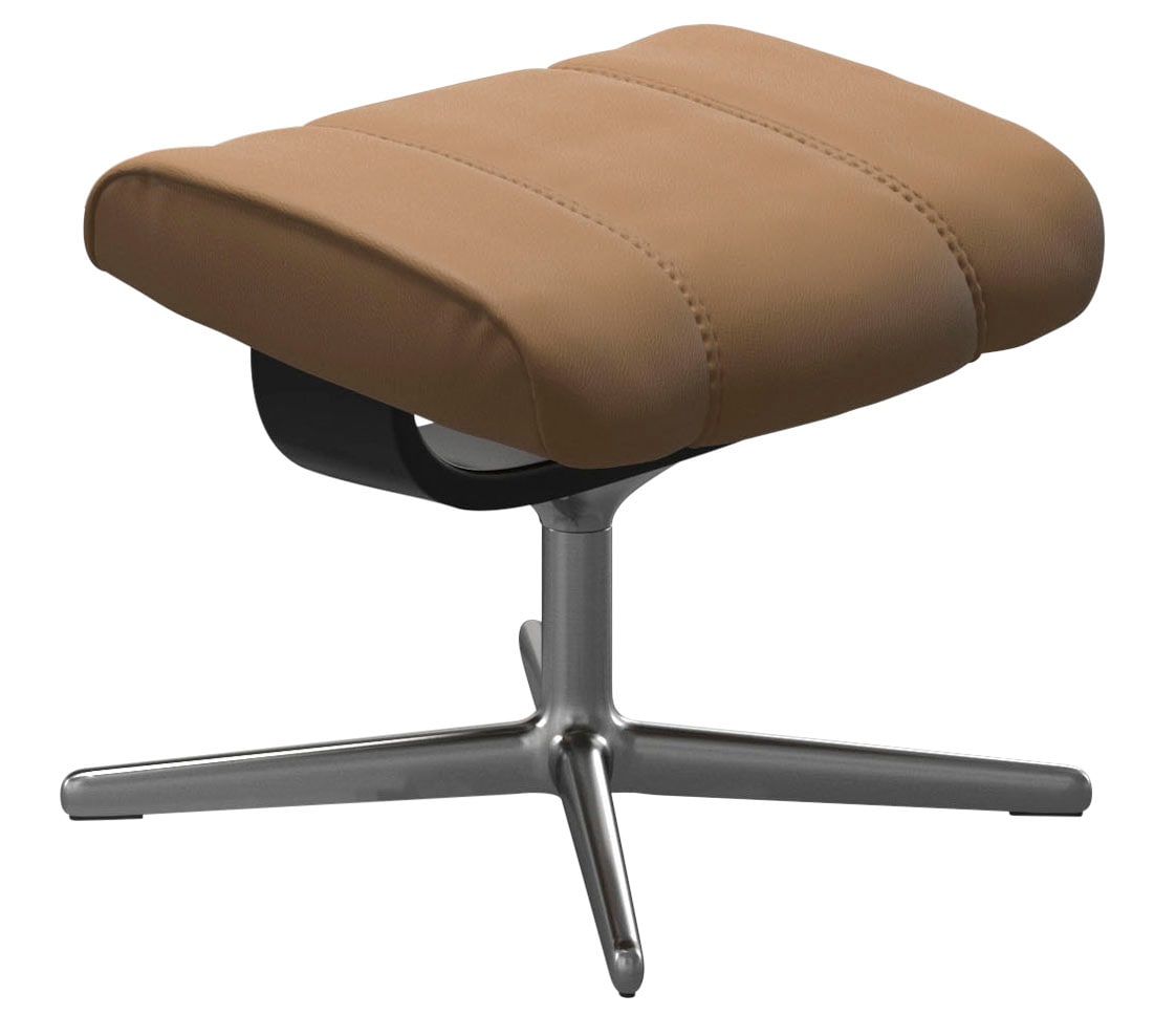 Stressless® Fußhocker »Consul«, mit Cross Base, Größe S, M & L, Holzakzent Schwarz