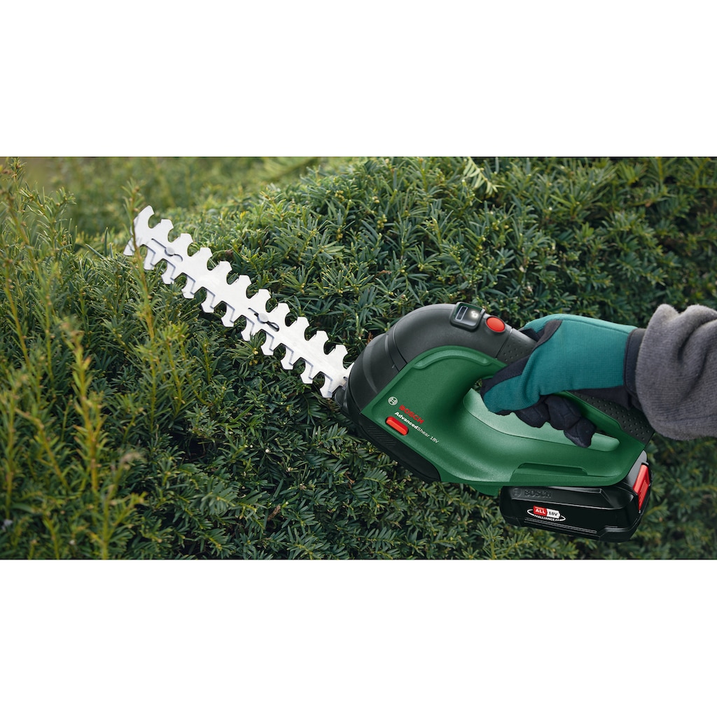 Bosch Home & Garden Akku-Gras- und Strauchscherenset »AdvancedShear 18V-10«, (Set)