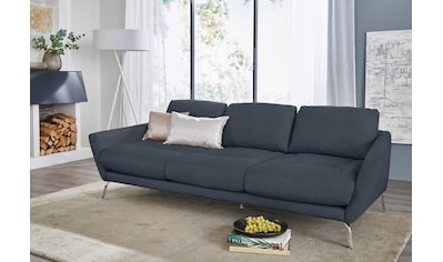 W.SCHILLIG Big-Sofa »softy«, mit dekorativer Heftung im Sitz, Füße Chrom glänzend kaufen
