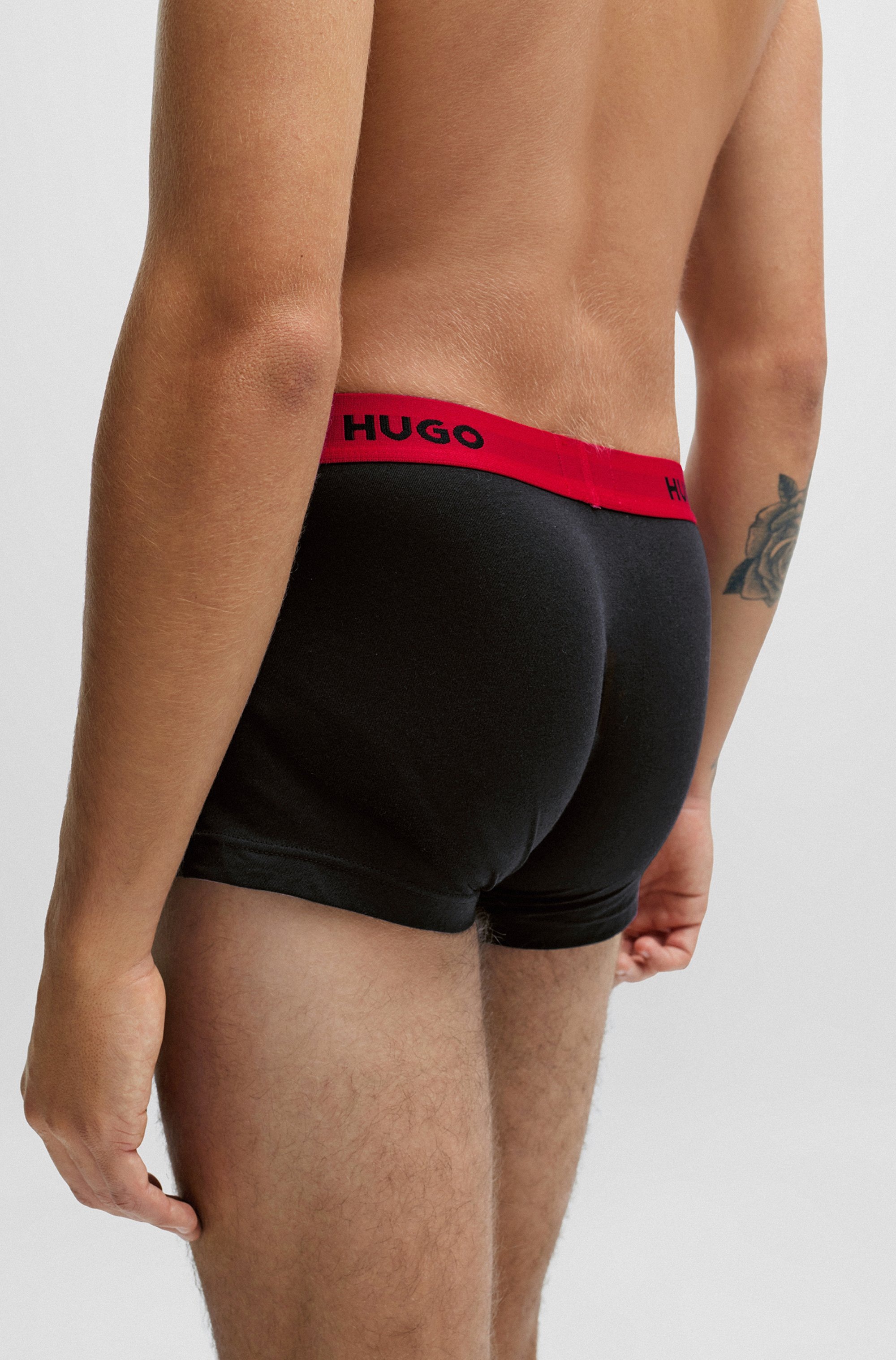 HUGO Underwear Trunk »TRUNK TRIPLET PACK« Packung, 3er Pack, 