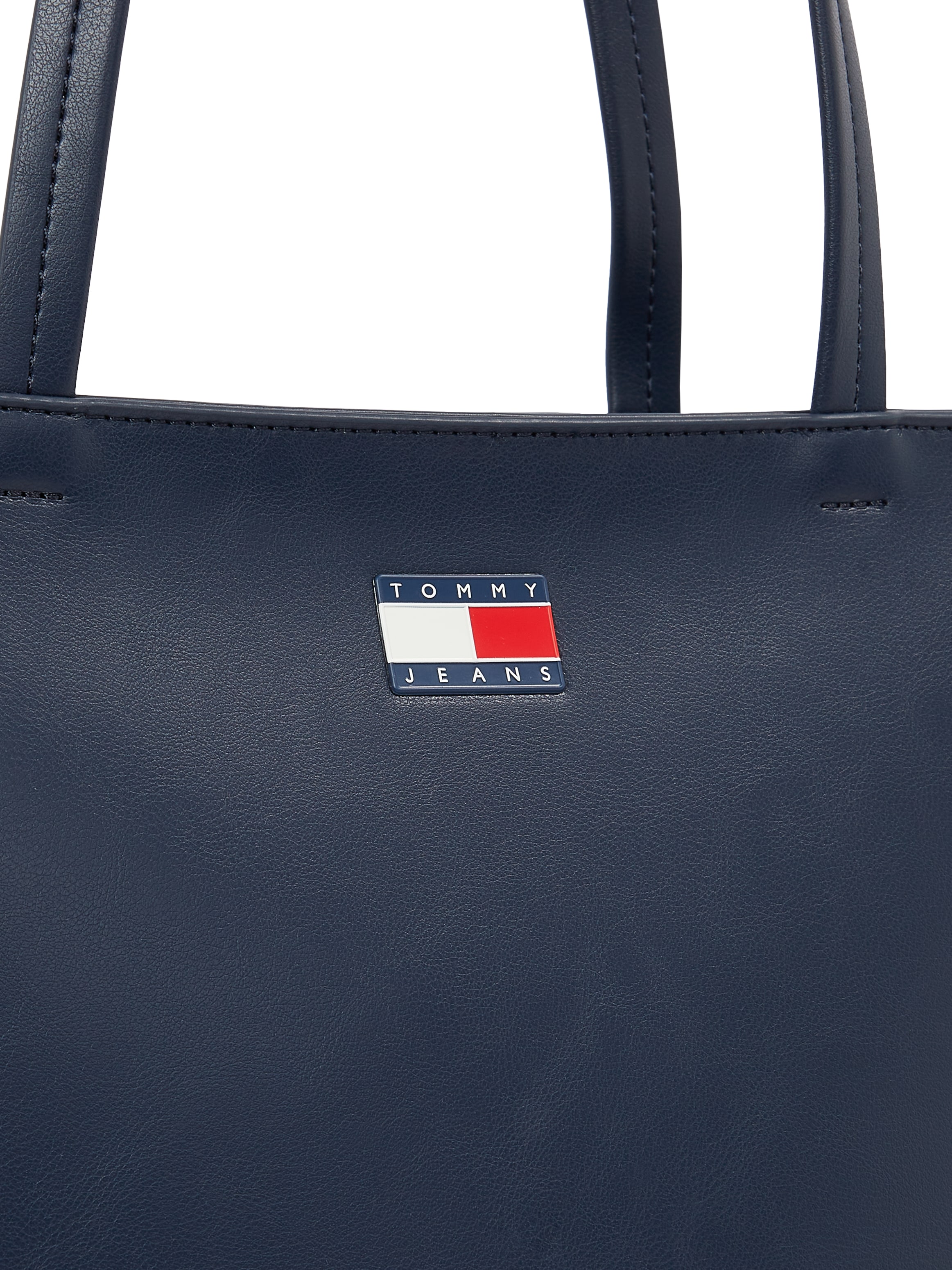 Tommy Jeans Tragetasche »TJW ESS MUST TOTE«, Henkeltasche, Umhängetasche, Shopper mit farbiger Logoflagge