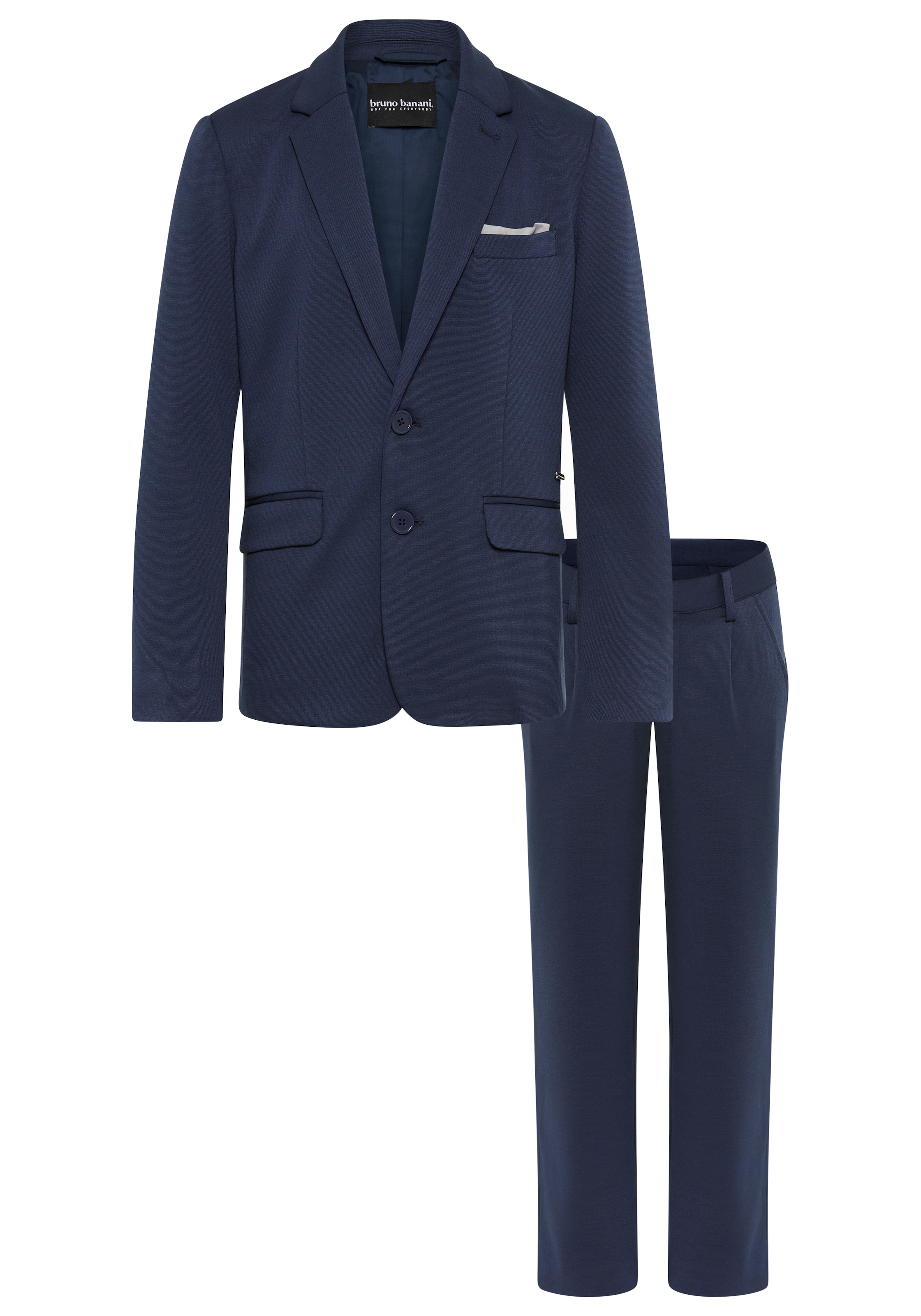 Bruno Banani Anzug »2tlg. Jersey Anzug für Jungen« Set, Sakko & Hose, 2 Stk. tlg. Basic Für jeden Anlass passend. Eleganter Jersey Anzug für TEENS
