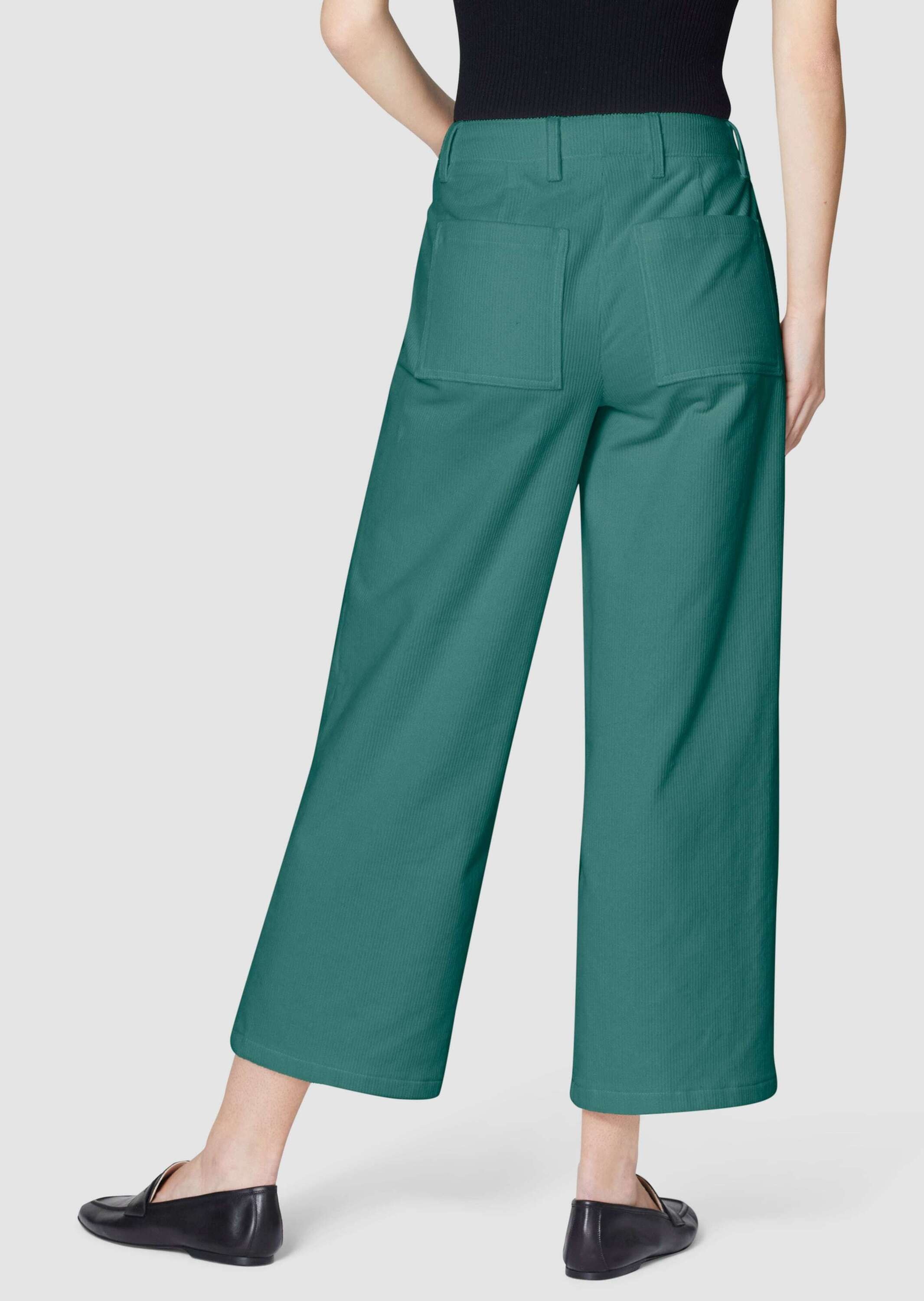 MADELEINE Culotte »Culotte mit Spitze Culotte aus samtweichem Feincord«