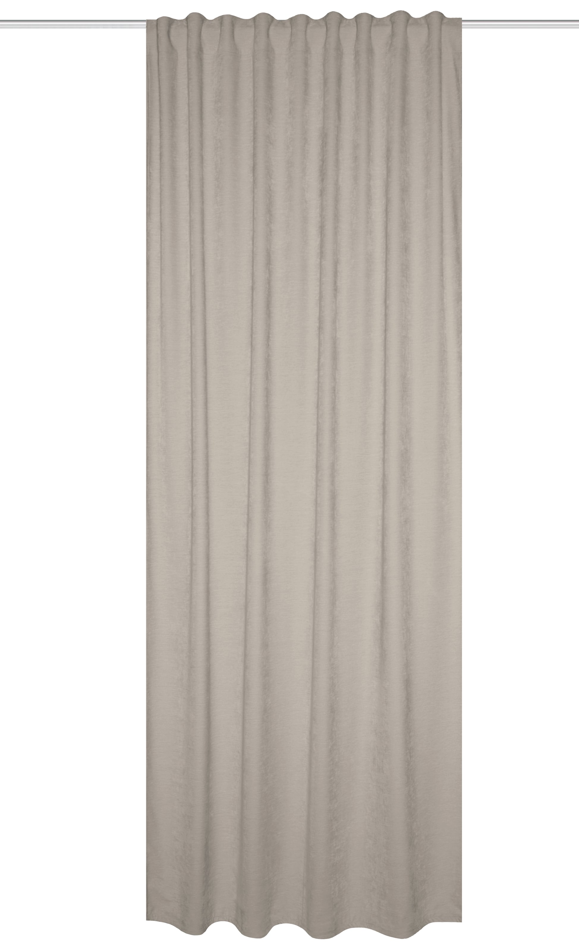 HOME WOHNIDEEN Gardine »WOLLY«, (1 St.), THERMOSCHAL CHENILLE UNI "WOLLY"