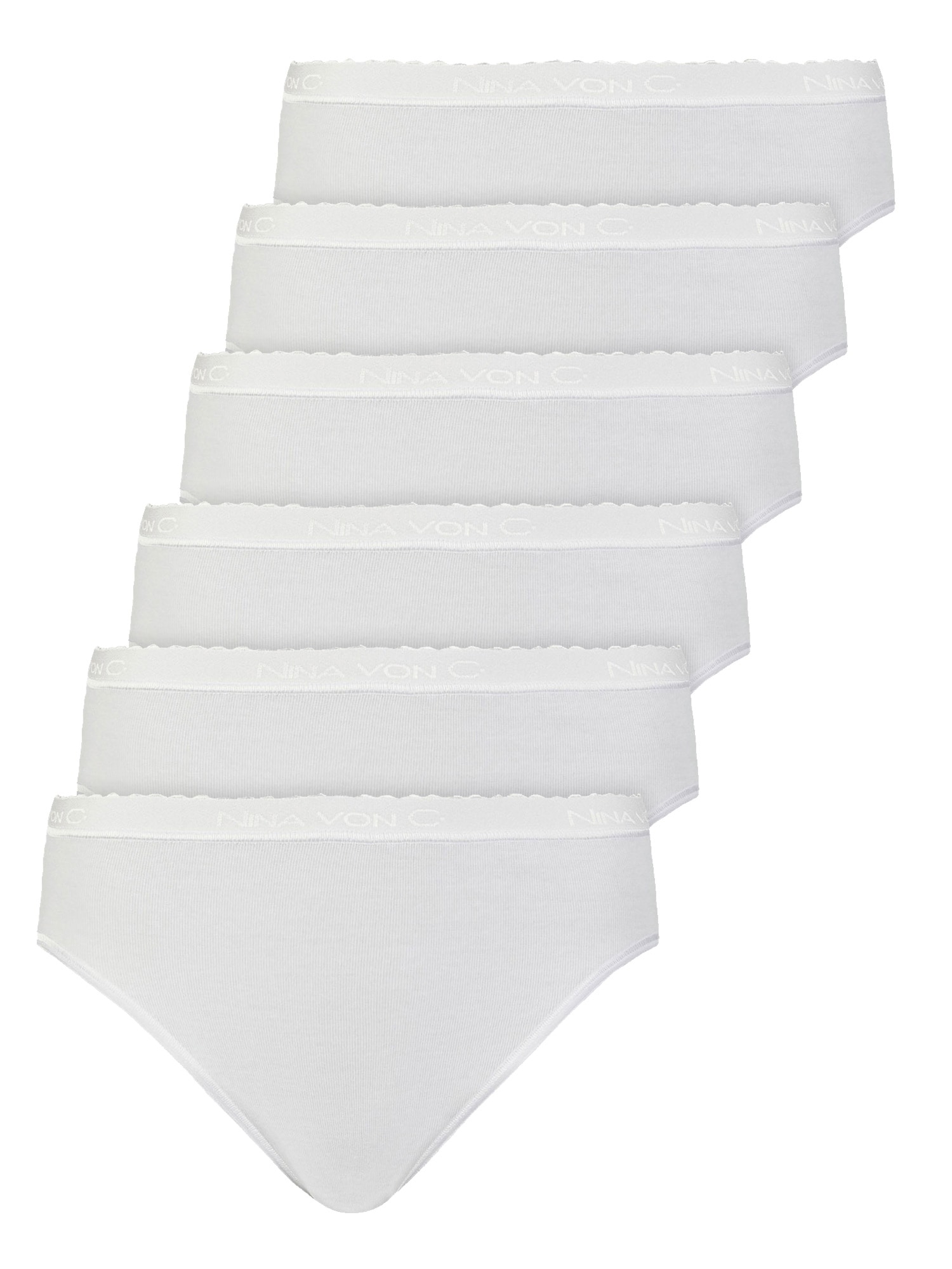 Nina Von C. Midislip »6er Pack Damen Midislip Slipboutique«