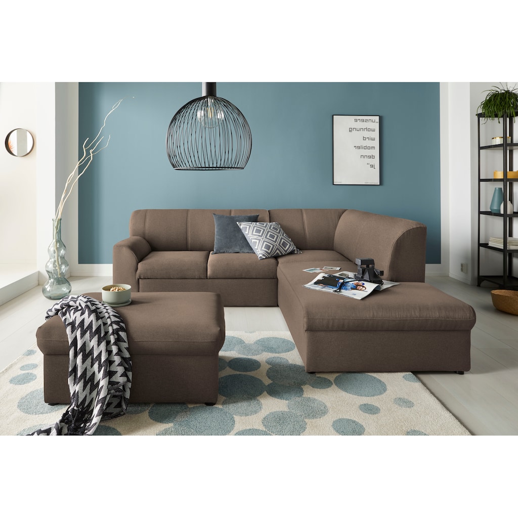 DOMO collection Ecksofa »Topper«