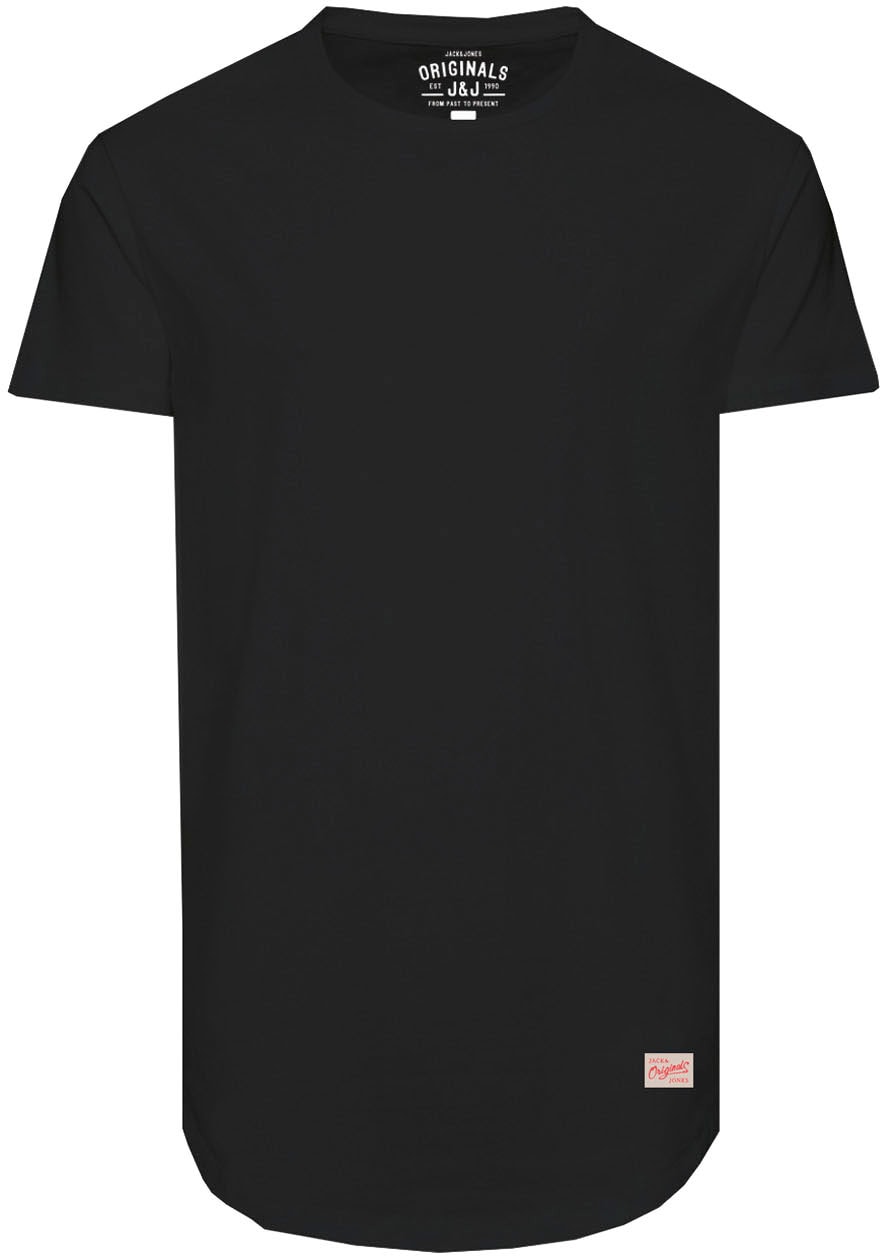 Jack & Jones PlusSize T-Shirt »NOA TEE«, mit abgerundetem Saum, bis Größe 6XL