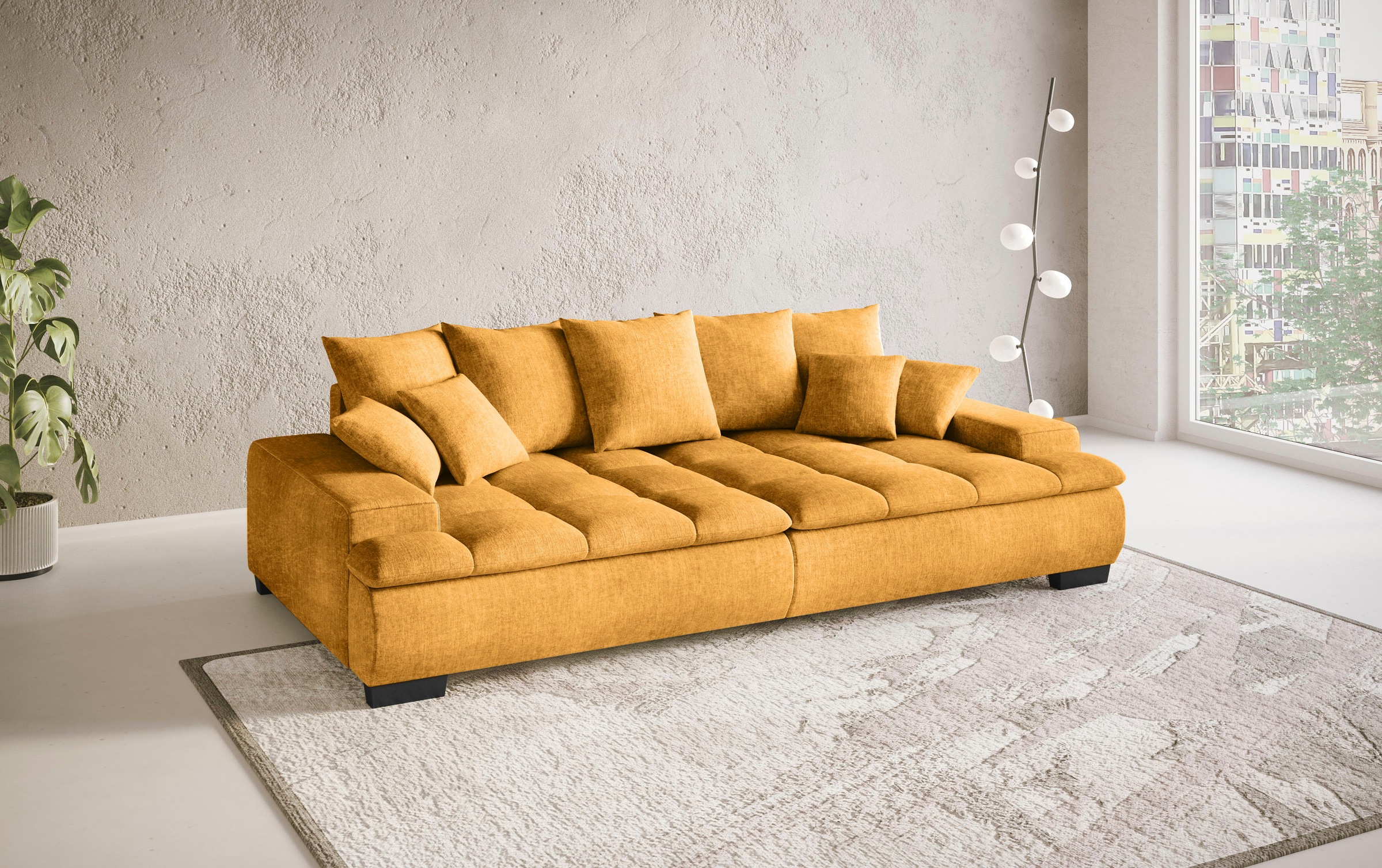 Mr. Couch Big-Sofa »Haiti II«, mit Kaltschaumpolsterung, bis 140 kg belastbar