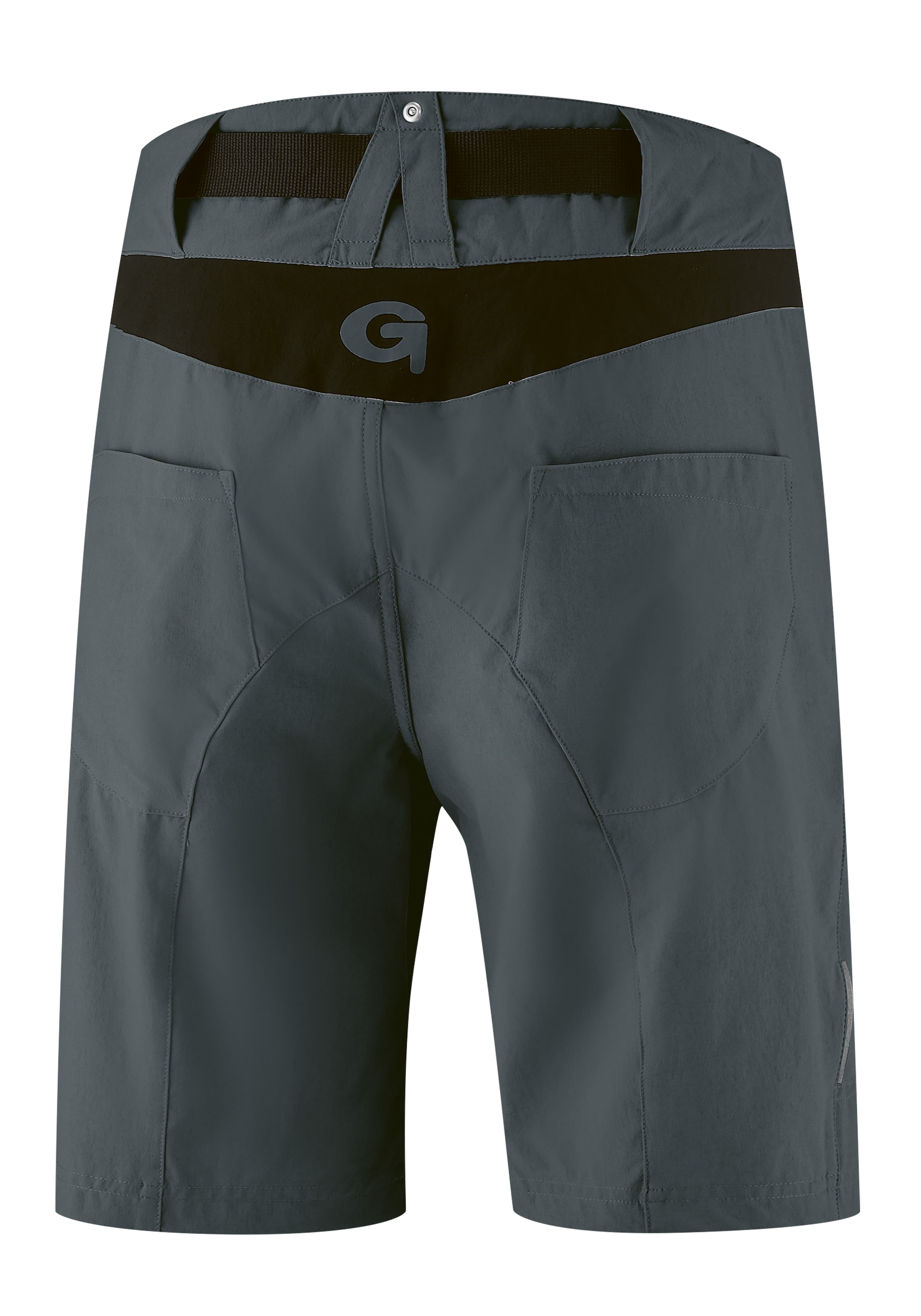 Gonso Fahrradhose »Mira Basic«, kurze Damen Radhose mit Sitzpolster, wasserabweisend, inkl. Gürtel