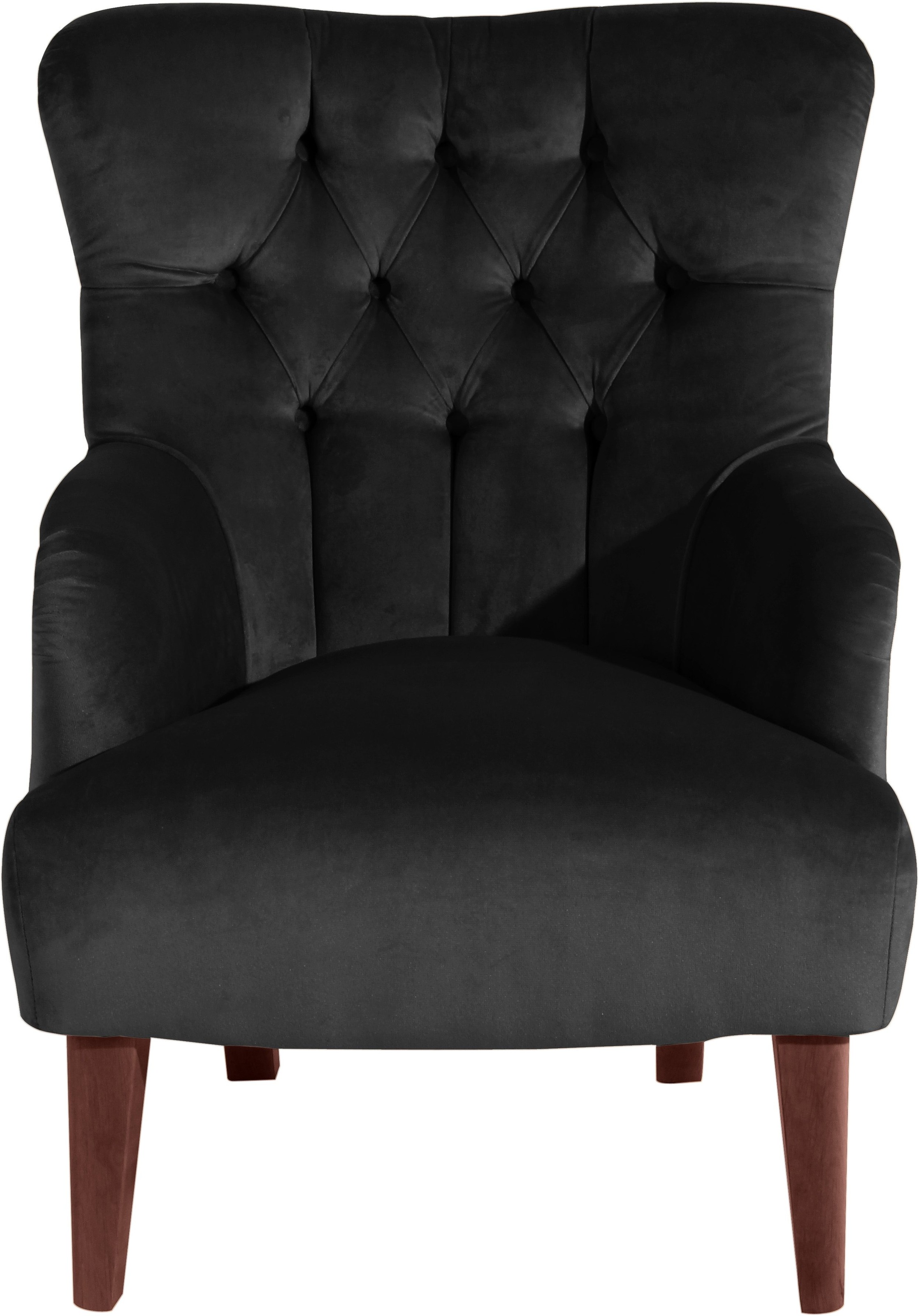 Max Winzer® Chesterfield-Sessel »Bradley, Loungesessel«, mit edler Knopfheftung