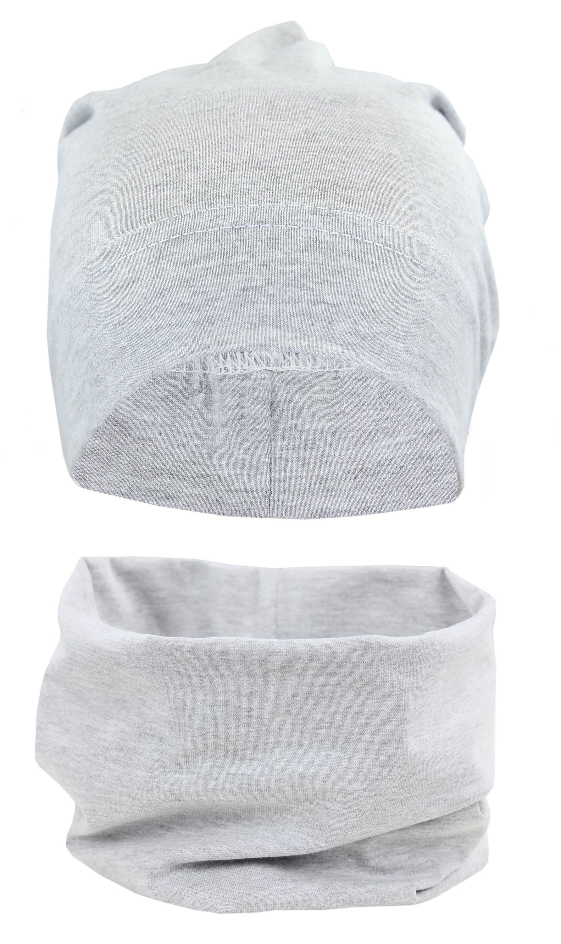 TupTam Beanie »Mütze Jungen Beanie Mütze und Schlauchschal 2er Set«