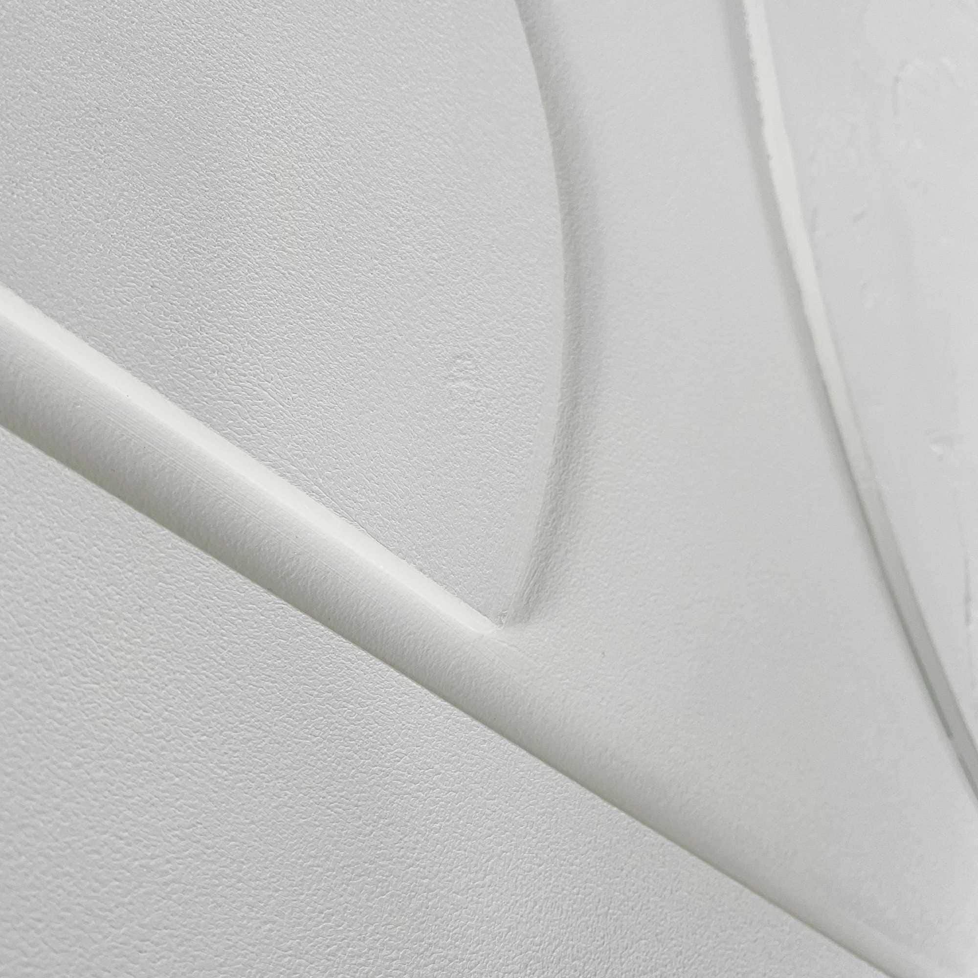 Reinders! Wandbild »Saturn«, Wohnzimmer - Weiß - MDF - Abstrakt - 70x100 cm