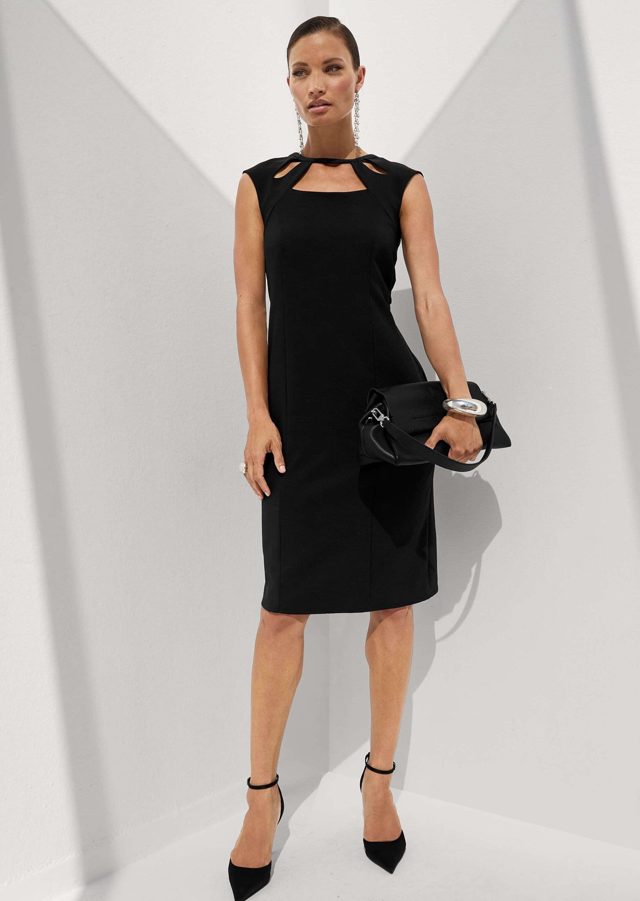 MADELEINE Sommerkleid »Kleid Ärmelloses Etui-Kleid mit Cut-Outs«