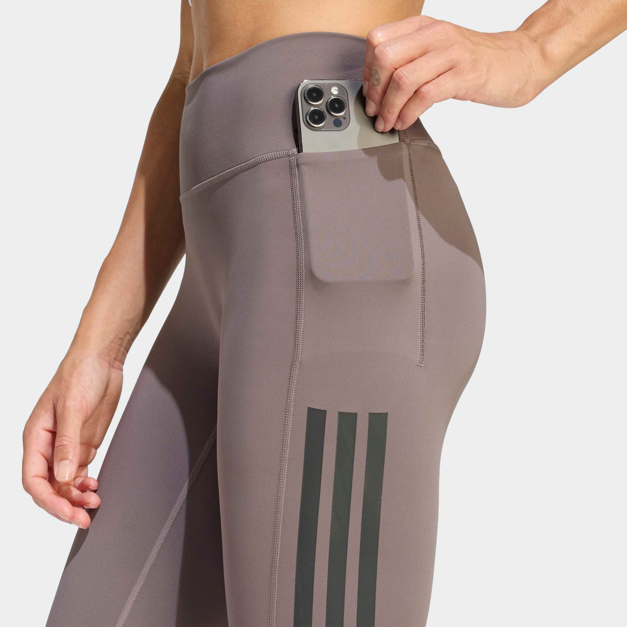 adidas Performance Trainingstights »OPTIME WORKOUT 3-STREIFEN 7/8 LEGGINGS«