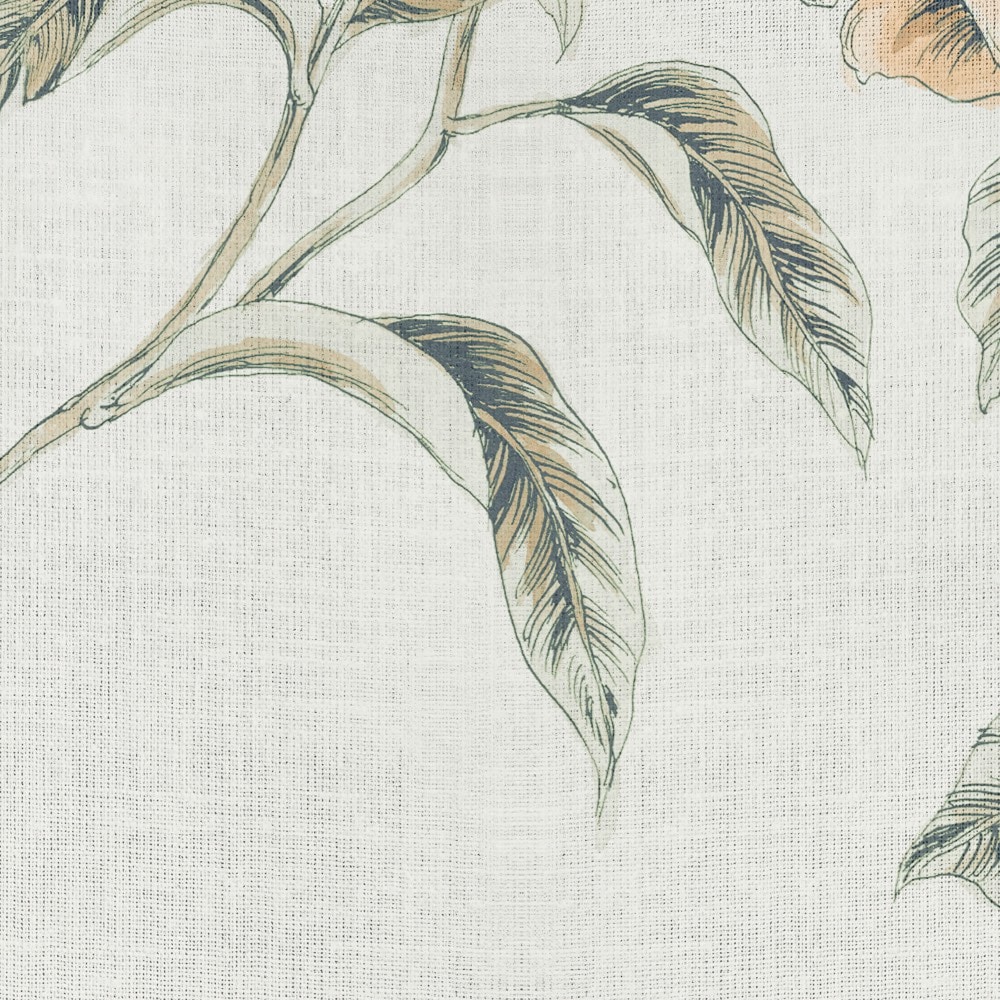 Komar Fototapete »Vlies Fototapete - Peachy Flora - Größe 300 x 250 cm« Motiv | bedruckt glatt