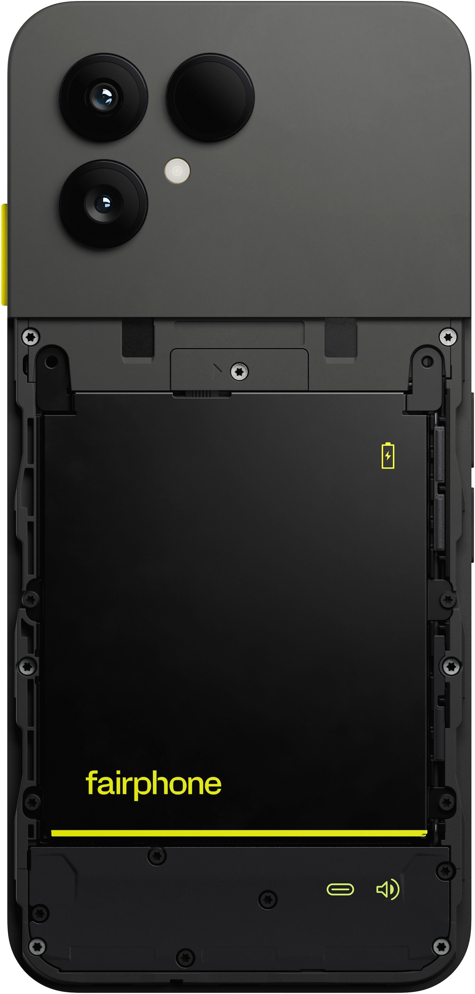 Fairphone Smartphone »Das Fairphone (Gen. 6)«, Horizon Black