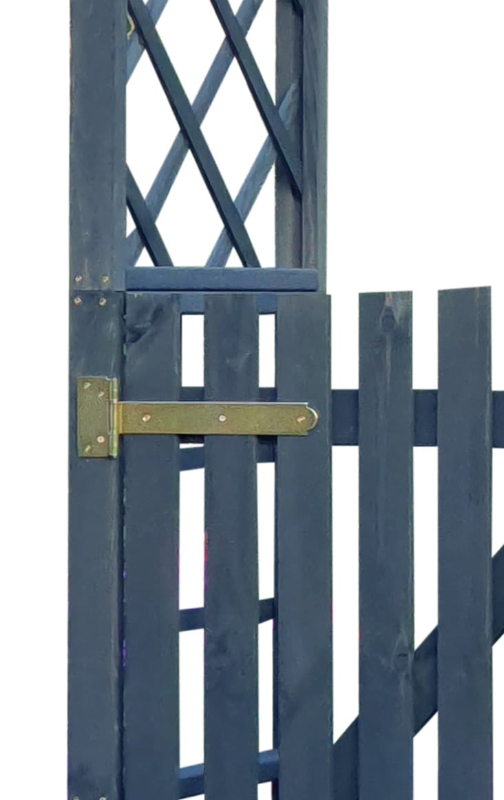promadino Gartentor »Türen für die Pergola Ben« Material: Kiefer massiv, imprägniert. Maße: B129xH100cm