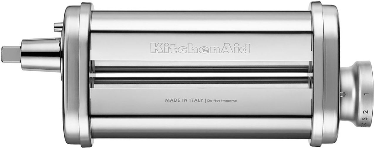 KitchenAid Küchenmaschine »5KSM125EOB«, mit Gratis Glasschüssel+3 Nudelvorsätzen