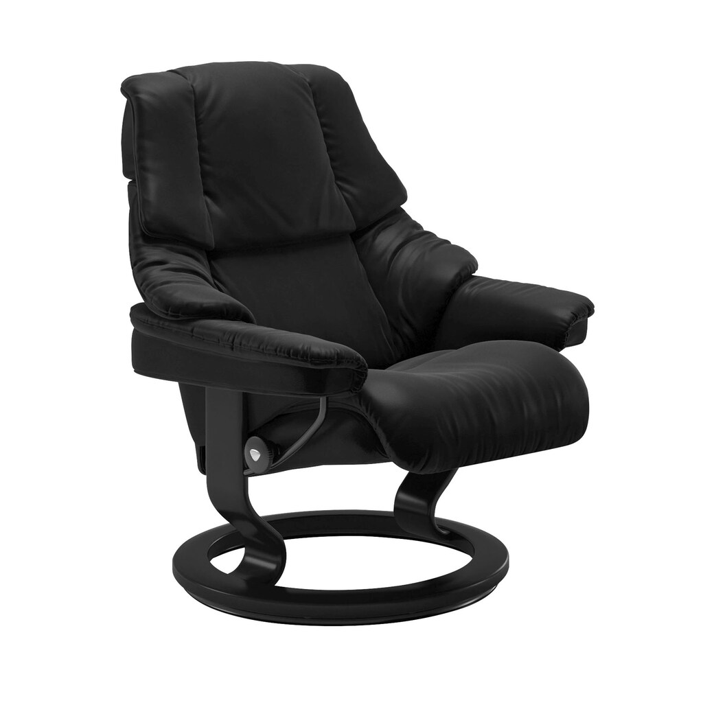 Stressless® Relaxsessel-Set »Reno«, mit Hocker, mit Classic Base, Größe S, M & L, Gestell Schwarz