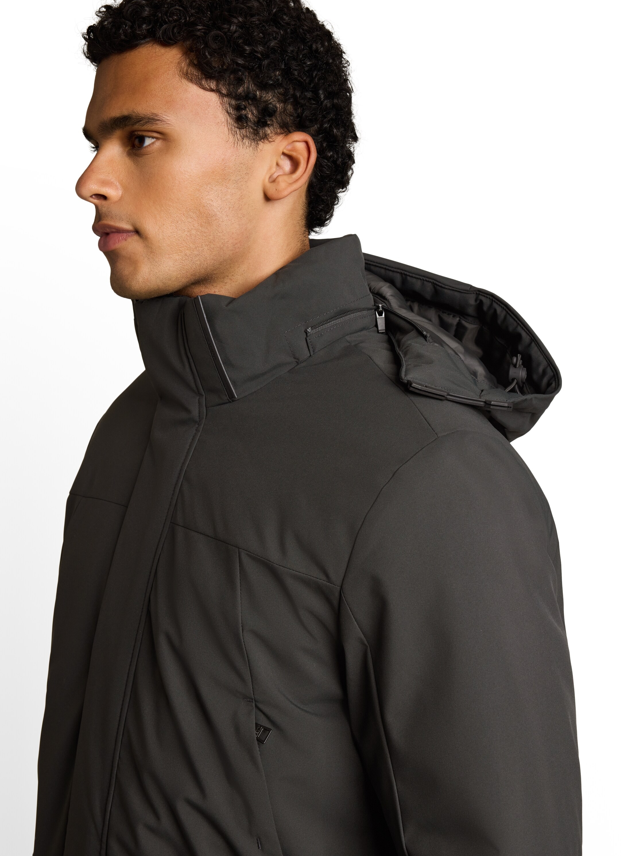 TOM TAILOR Denim Parka mit Kapuze mit Kapuze und Reißverschluss