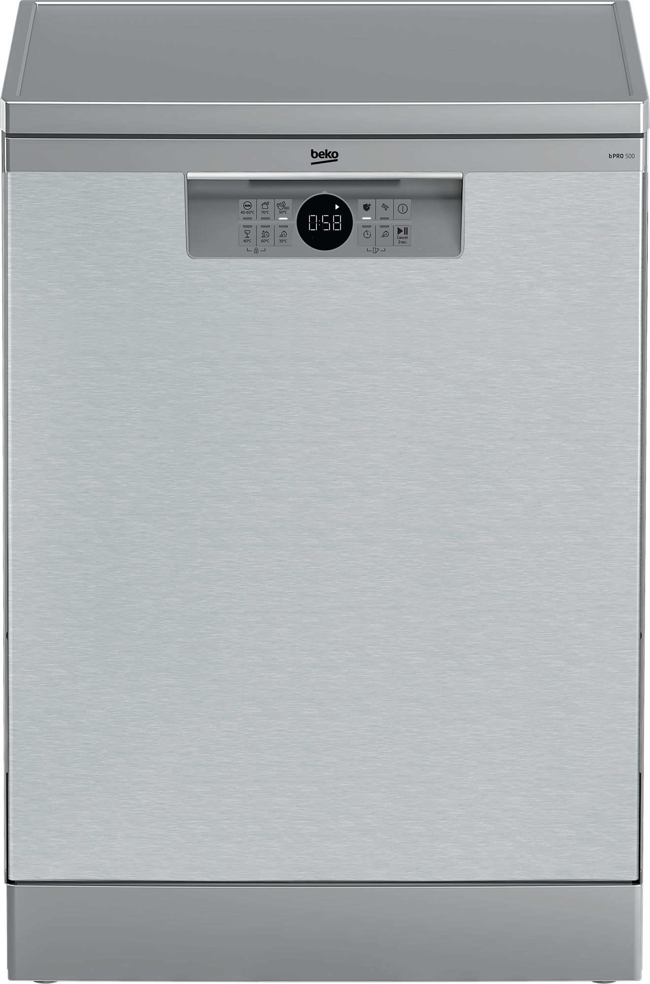 BEKO Standgeschirrspüler »BDFN36451X« 9,5 l 14 tlg. Maßgedecke Quick&Shine – schnelle Reinigung mit optimaler Trocknung
