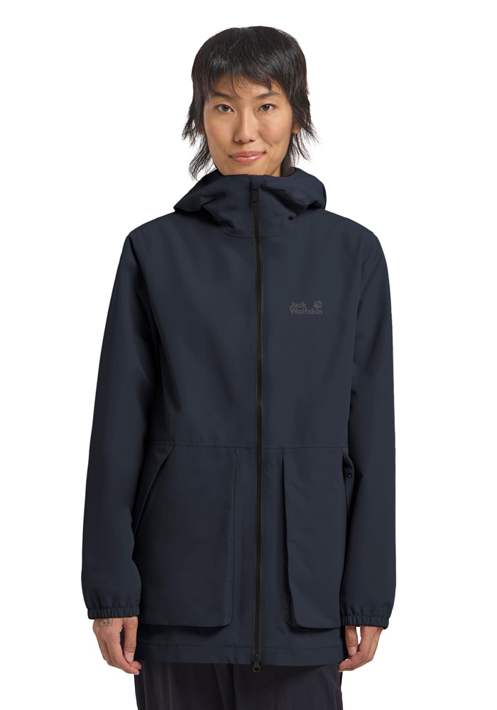 Jack Wolfskin Funktionsparka »TERRAVIEW 2L PARKA W« mit Kapuze