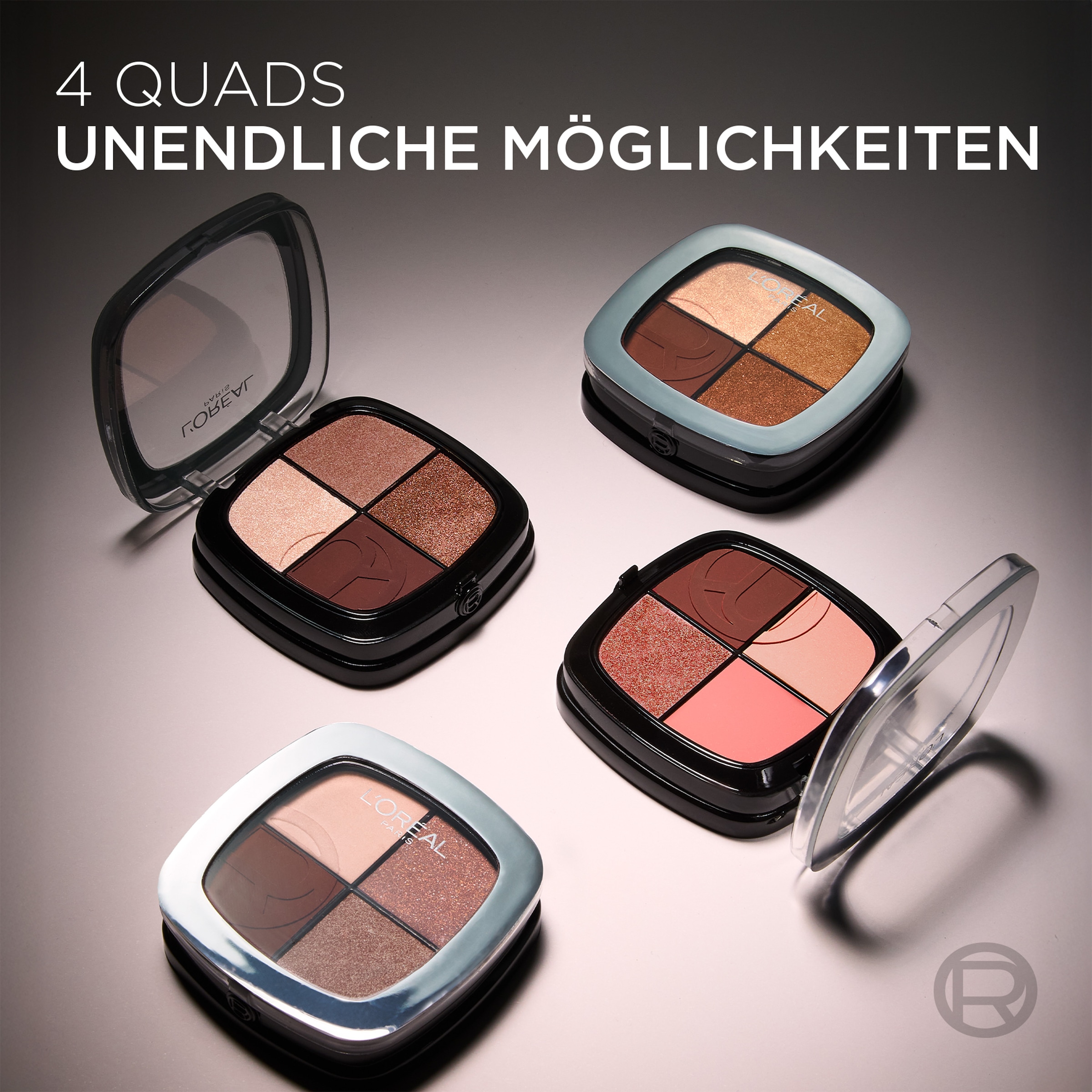 L'ORÉAL PARIS Lidschatten-Palette »L'Oréal Paris Rendez-Vous Couleur Eye & Cheek Quad«