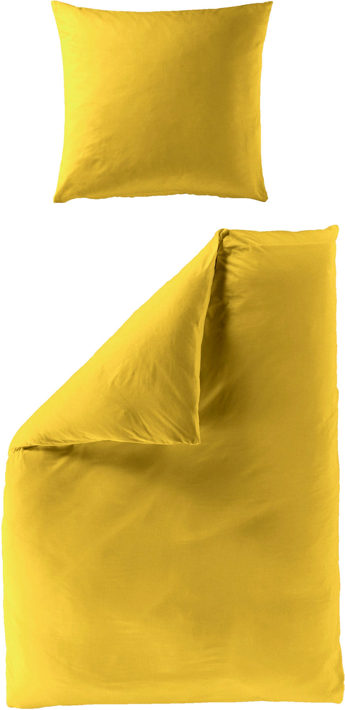 BIERBAUM Bettwäsche »chic uni«, (2 tlg.), Bettwäsche in Seersucker Qualität, zeitlose... kaufen