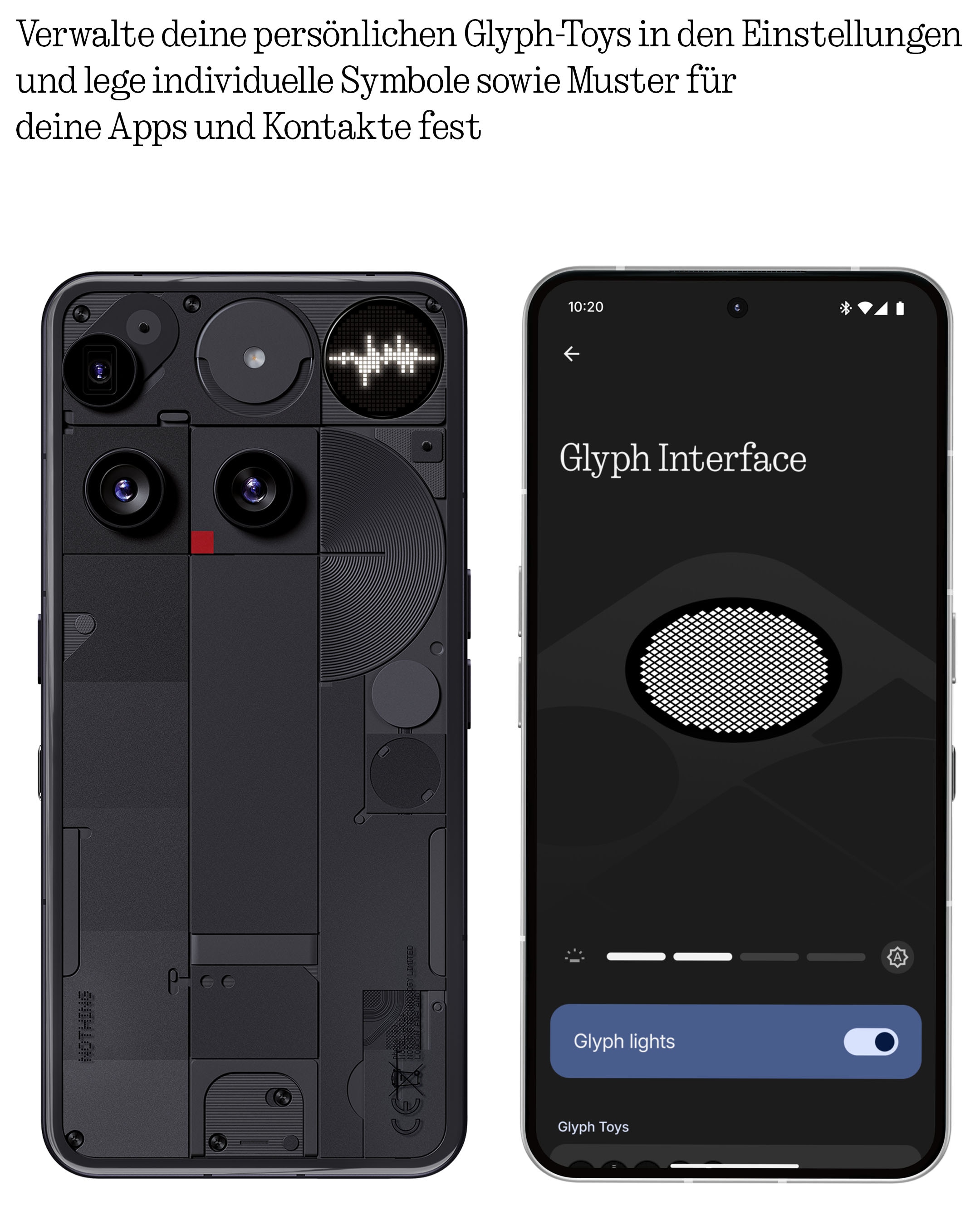 NOTHING Smartphone »Phone (3)« schwarz