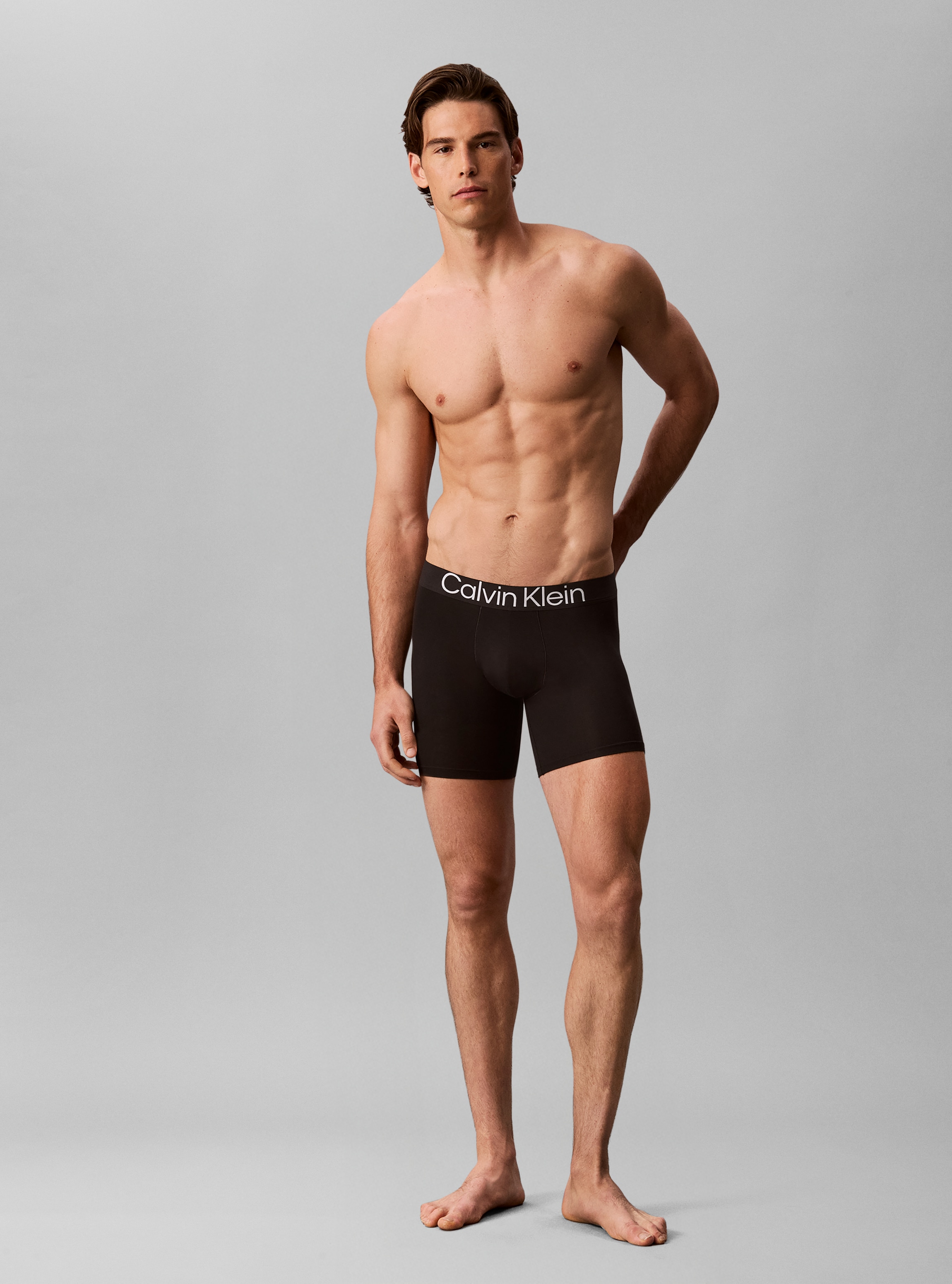 Calvin Klein Underwear Boxer »BOXER BRIEF 3PK« Packung, 3er-Pack,  mit Logo-Stretchbund