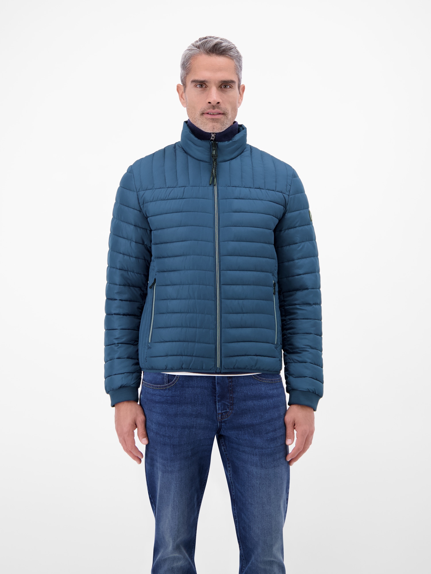 LERROS Steppjacke »LERROS Leichter Herren Steppjacke« ohne Kapuze Keine Angabe