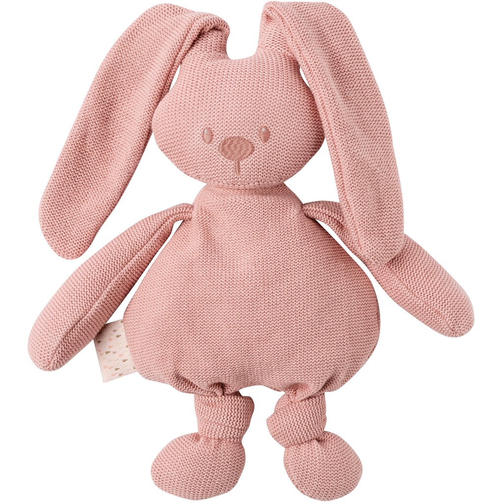 Nattou Kuscheltier »lapidou cuddly cotton Hase, rosa«