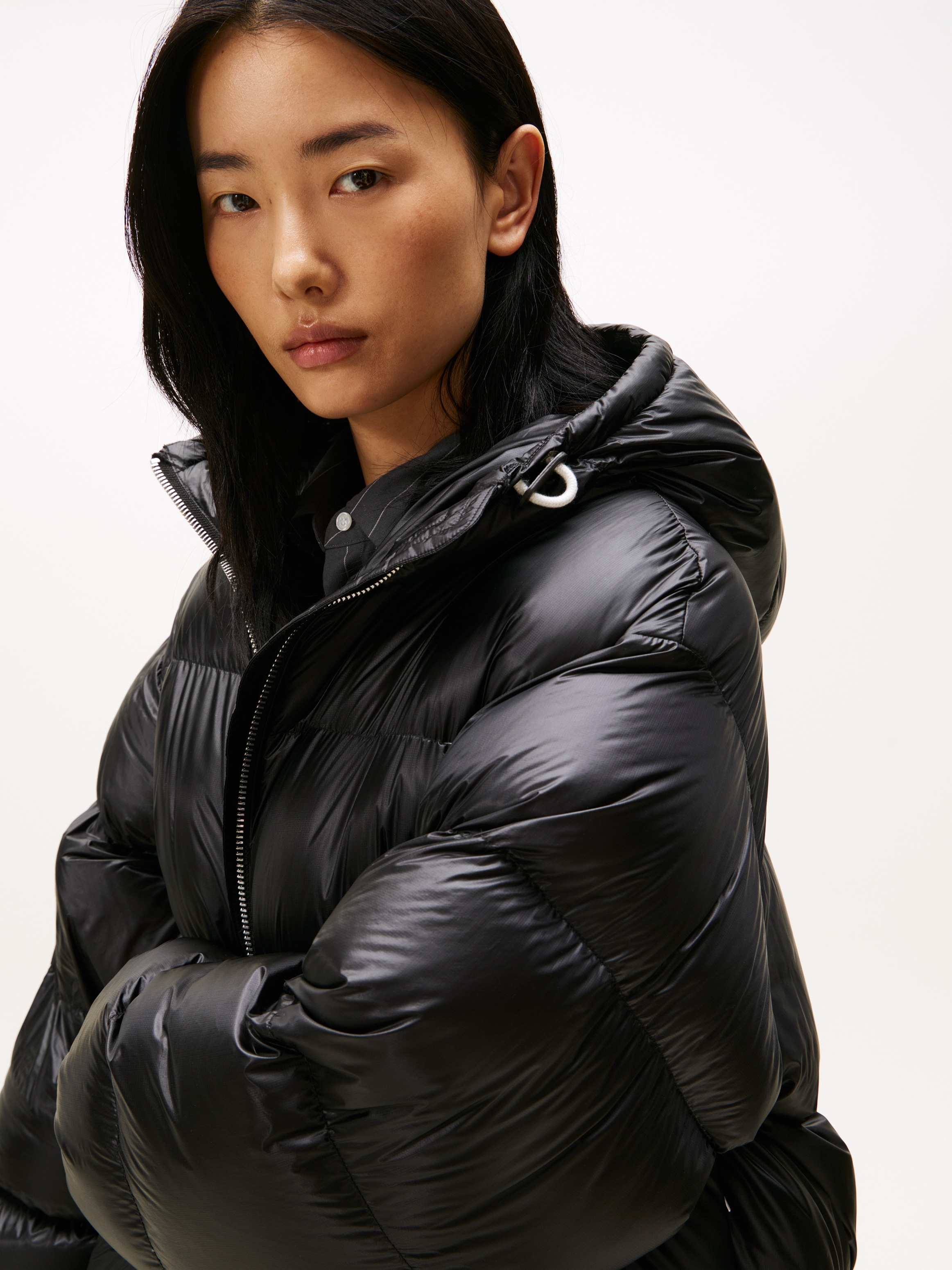 Tommy Hilfiger Daunenmantel »SUPER LIGHT HW DOWN RLX MAXI«, mit super light Daunenfüllung