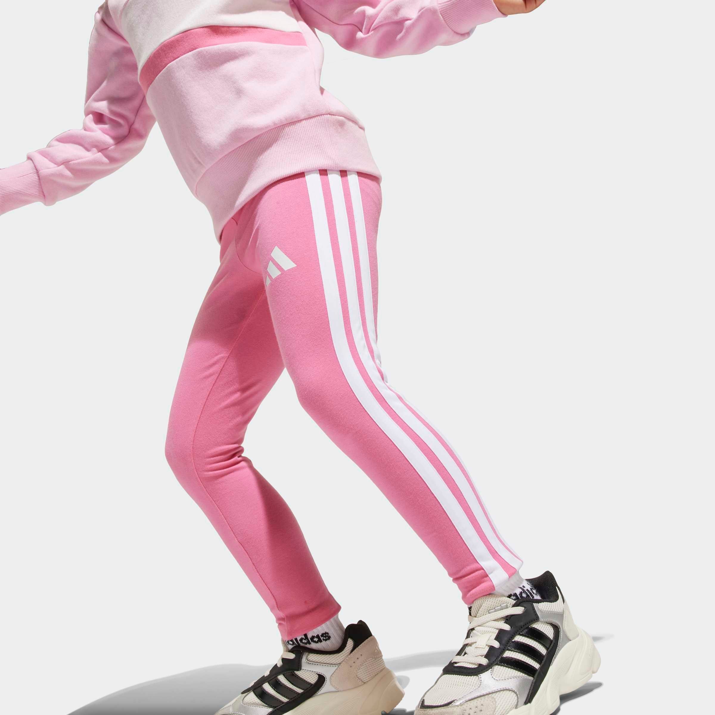 adidas Sportswear Trainingsanzug »SEASONAL ESSENTIALS TIBERIO 3-STREIFEN KIDS LEGGINGS-SET« 2 Stk.
