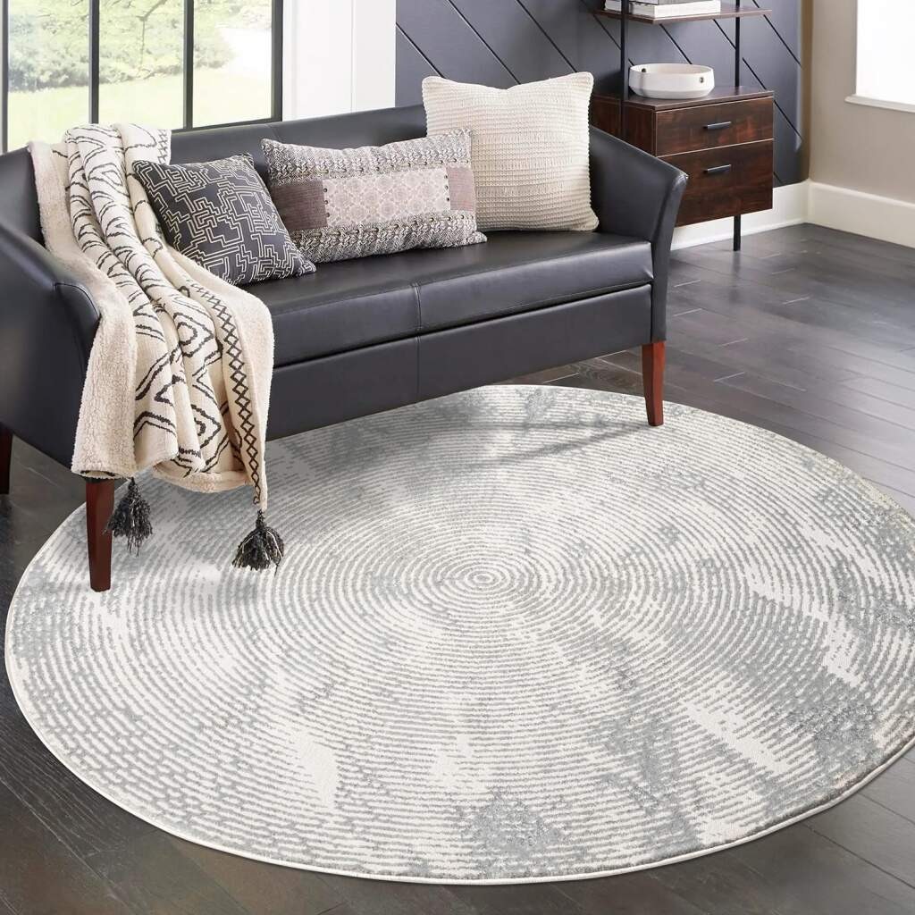 Carpet City Teppich »ANTIK481« rund 10 mm Höhe Kurzflor, 3D-Optik, Klassisch-Modern für Wohnzimmer, Schlafzimmer