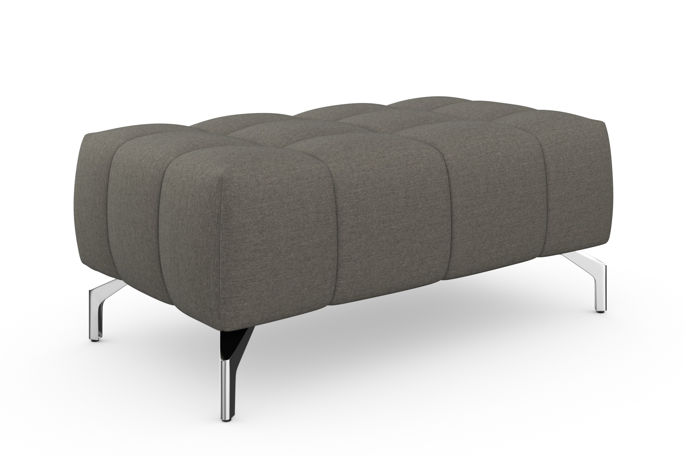 sit&more Hocker »Cool«, mit silberfarbenen Füßen